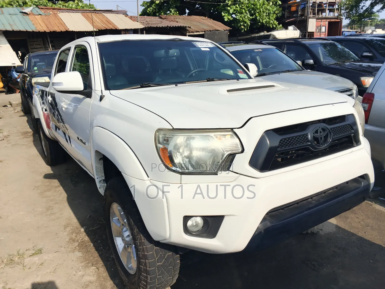 Toyota Tacoma Access Cab V6 2012 White