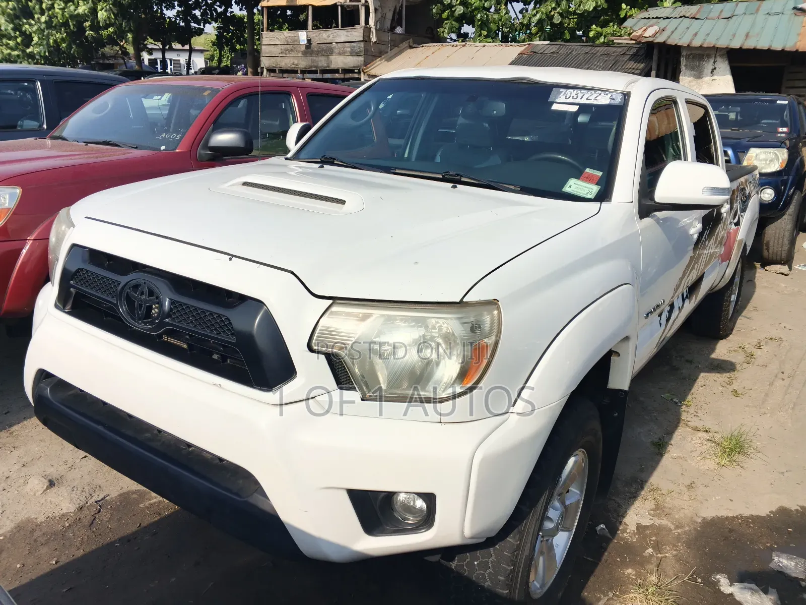 Toyota Tacoma Access Cab V6 2012 White