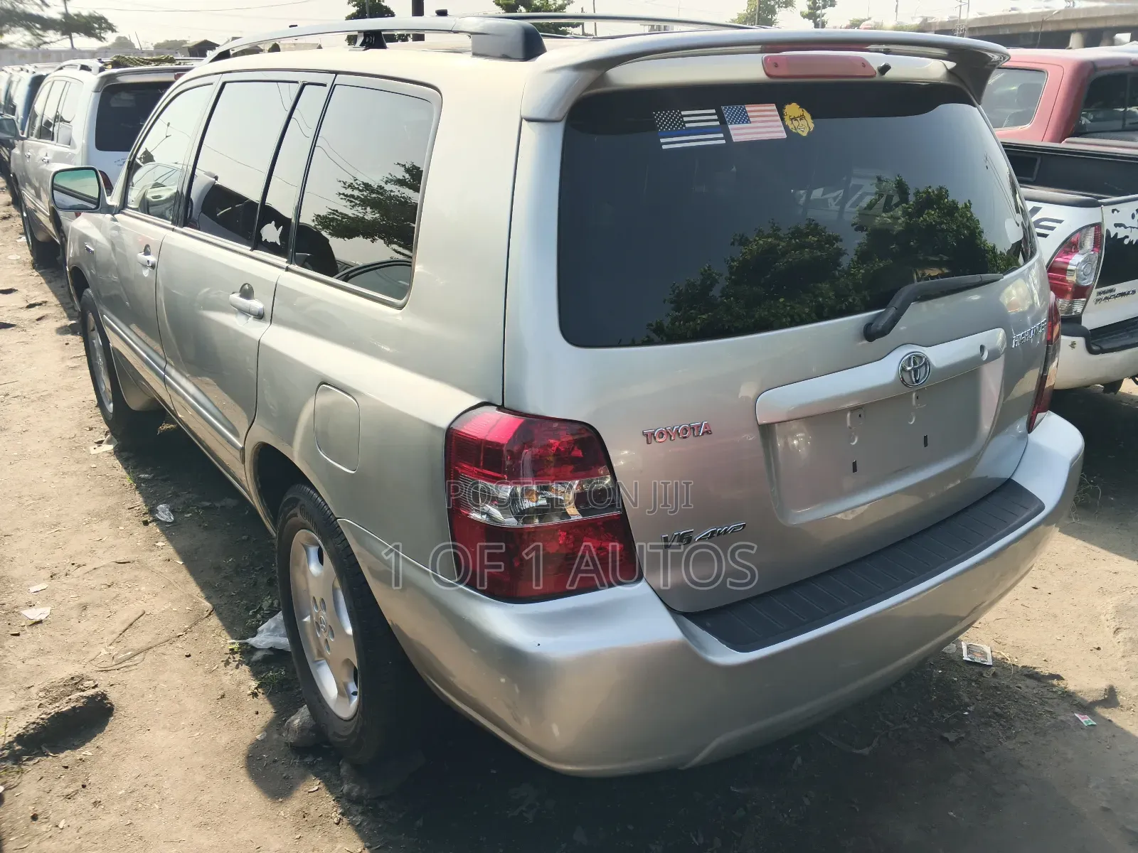 Toyota Highlander Limited V6 2005 Silver