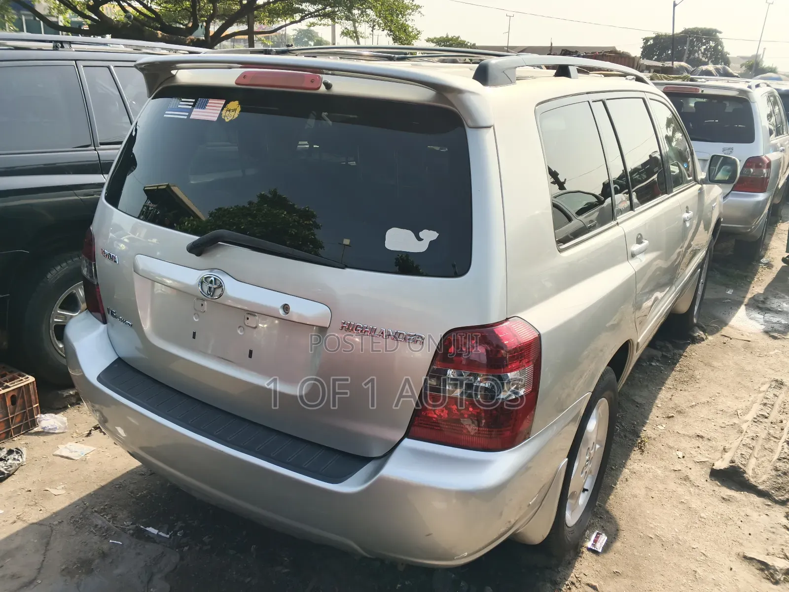 Toyota Highlander Limited V6 2005 Silver