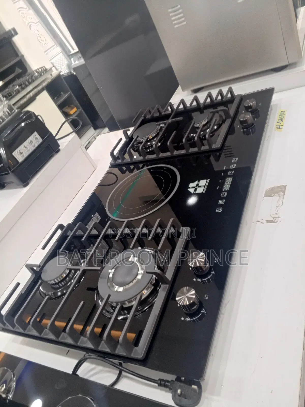 Original 4 Gas Burner 1 Electric Digital Hot Plate