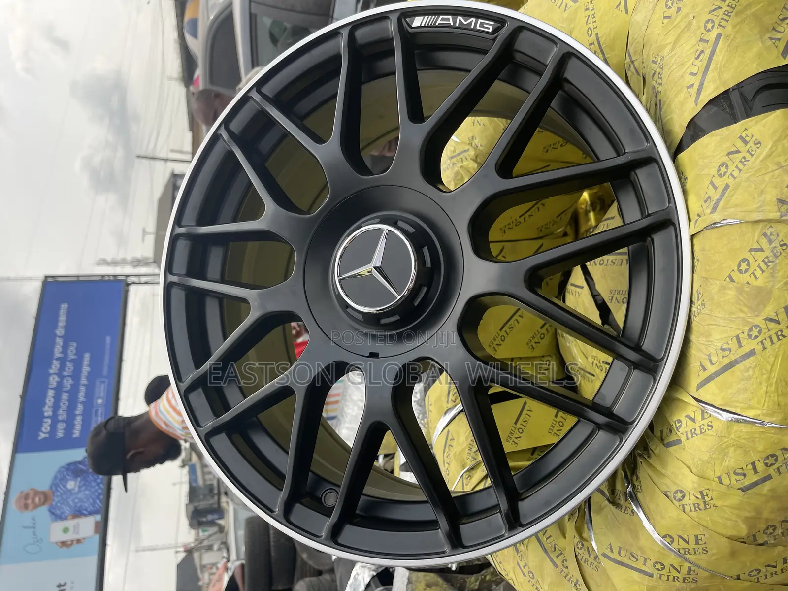 Mercedes Benz Alloy Wheel Rim 17 Inch Black Color