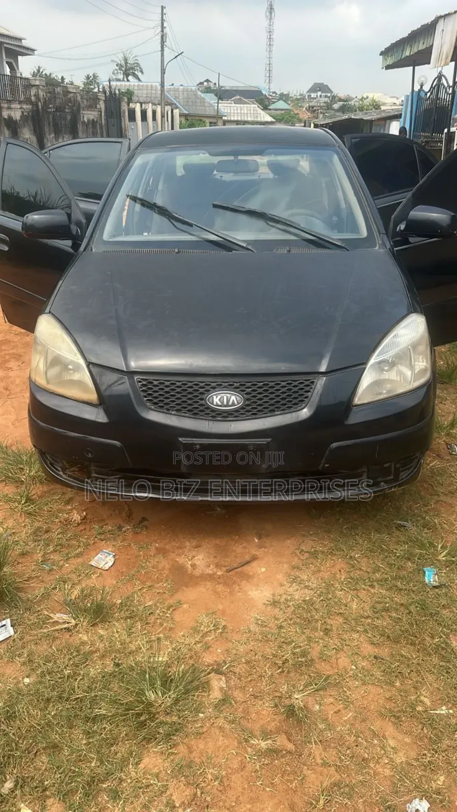 Kia Rio 2008 Black