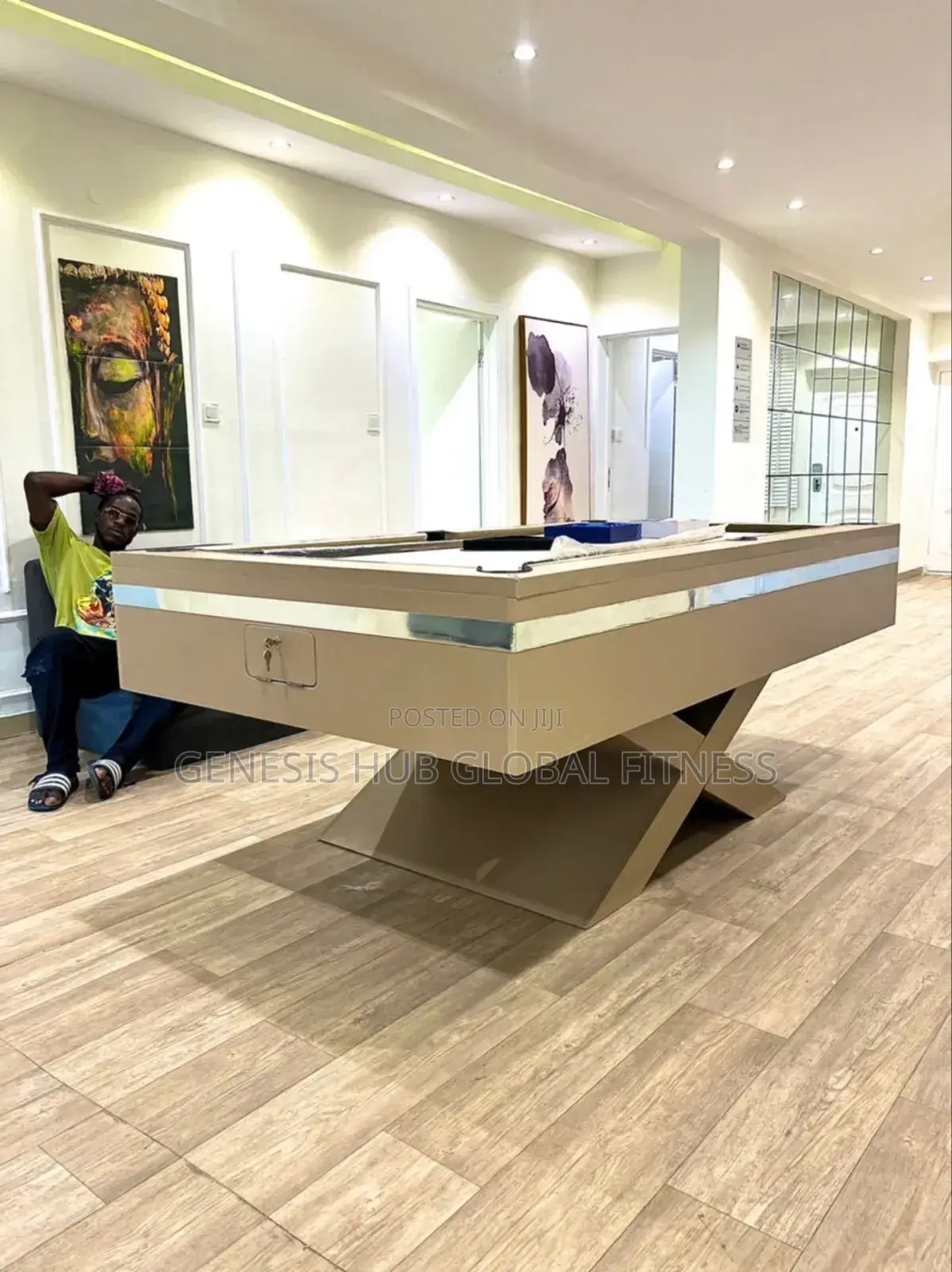 Luxury Pool Table With Complete Accessories (Made In Nigeria)