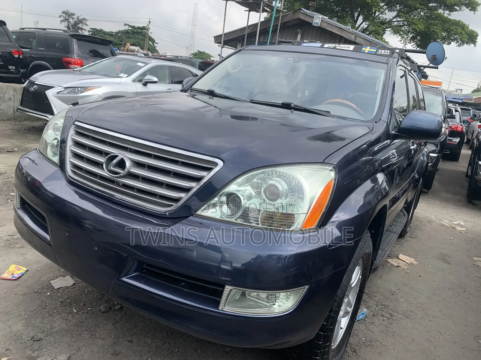 Lexus GX 470 Sport Utility 2007 Blue