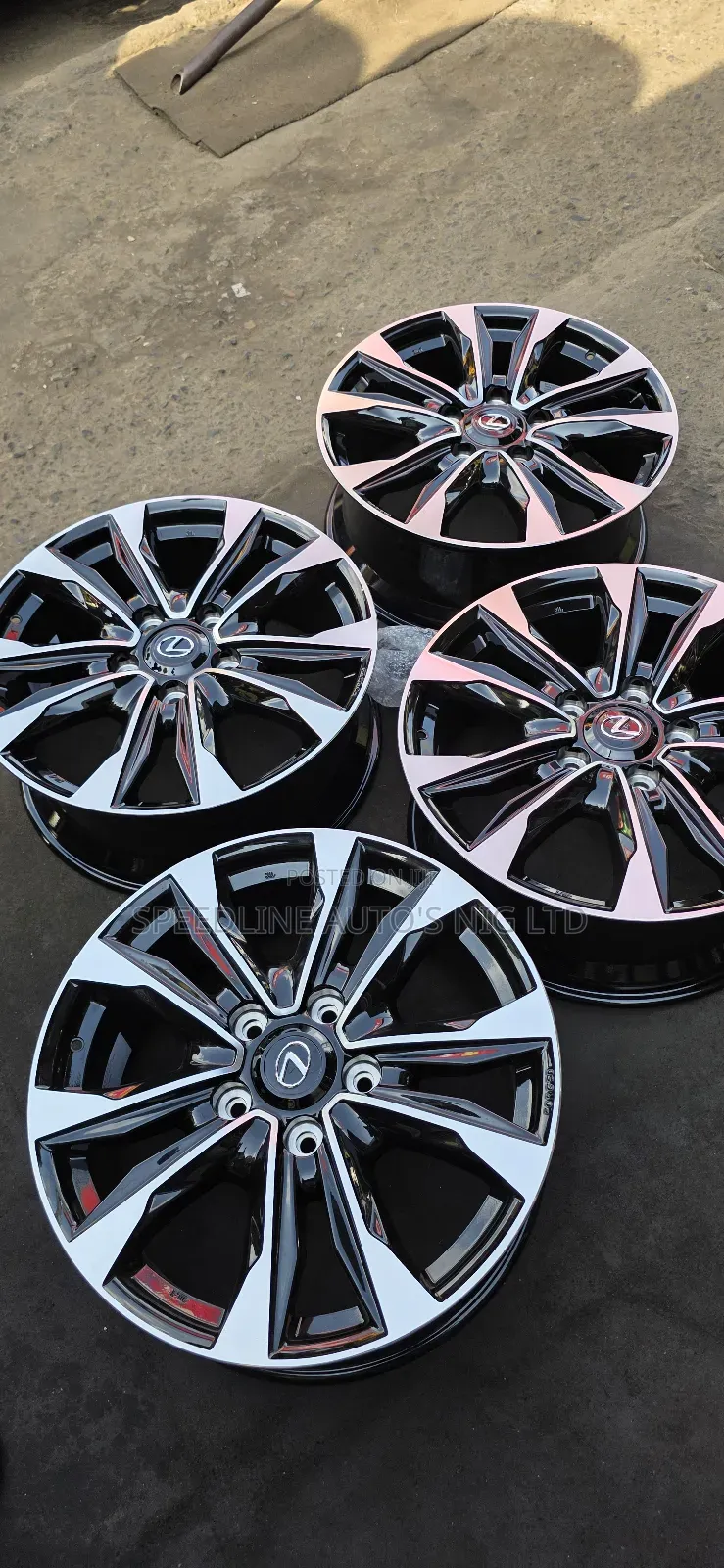 Complete Set Of Rims Lexus Lx570 To Lx600 2023/2023