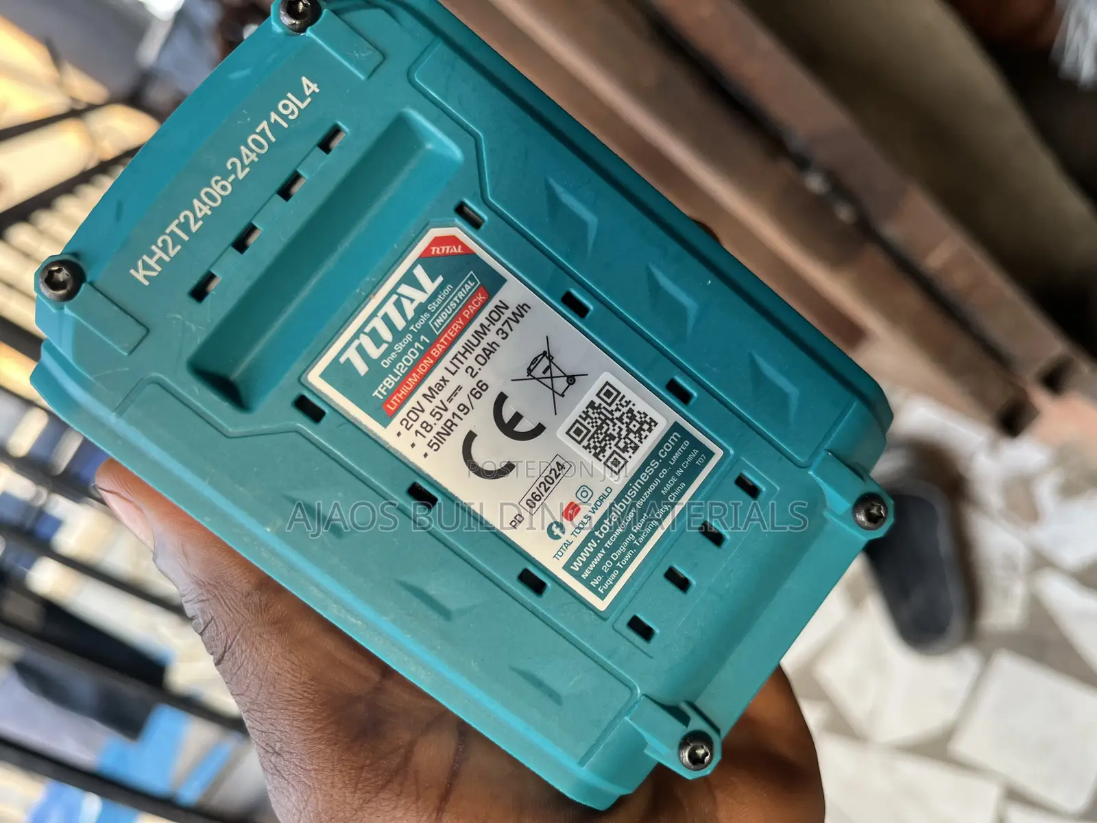 Total 20v Max Drilling Battery