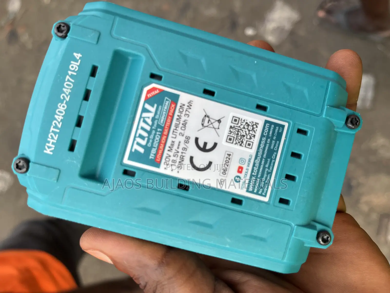 Total 20v Max Drilling Battery