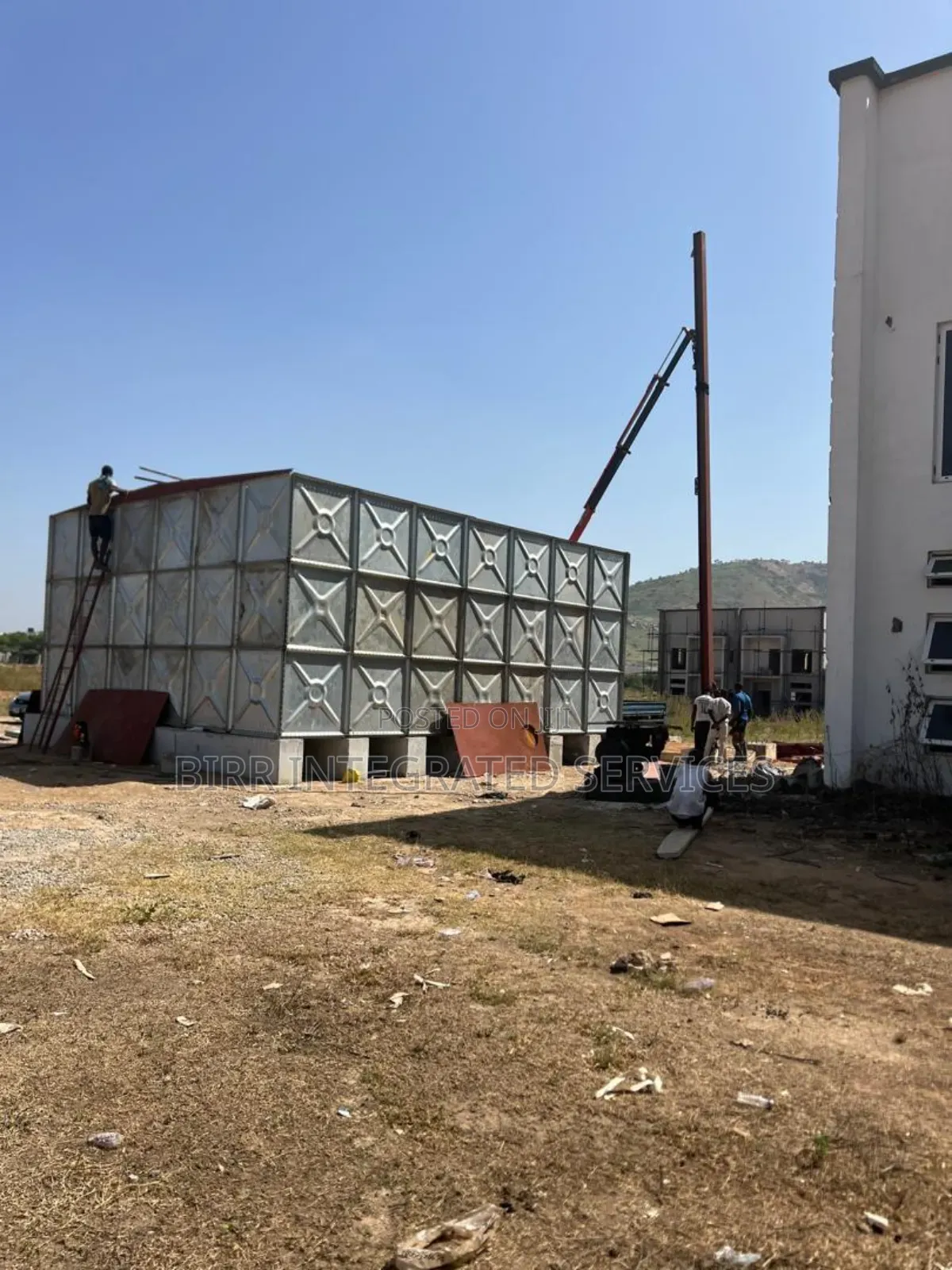 Pressed Steel Braithwaite Water Tank