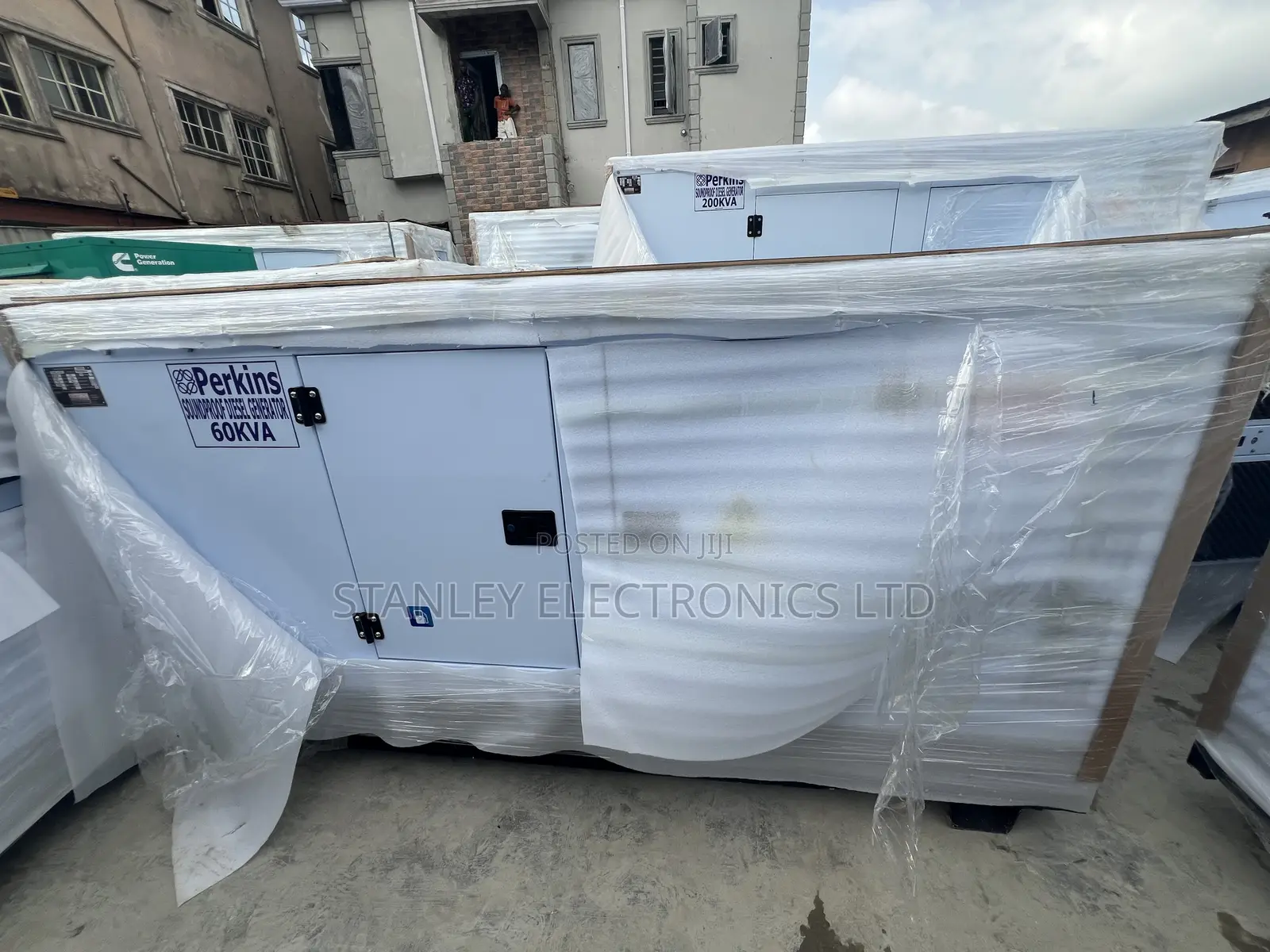 Brand New 60kva England Perkins Soundproof Generator Diesel Engine