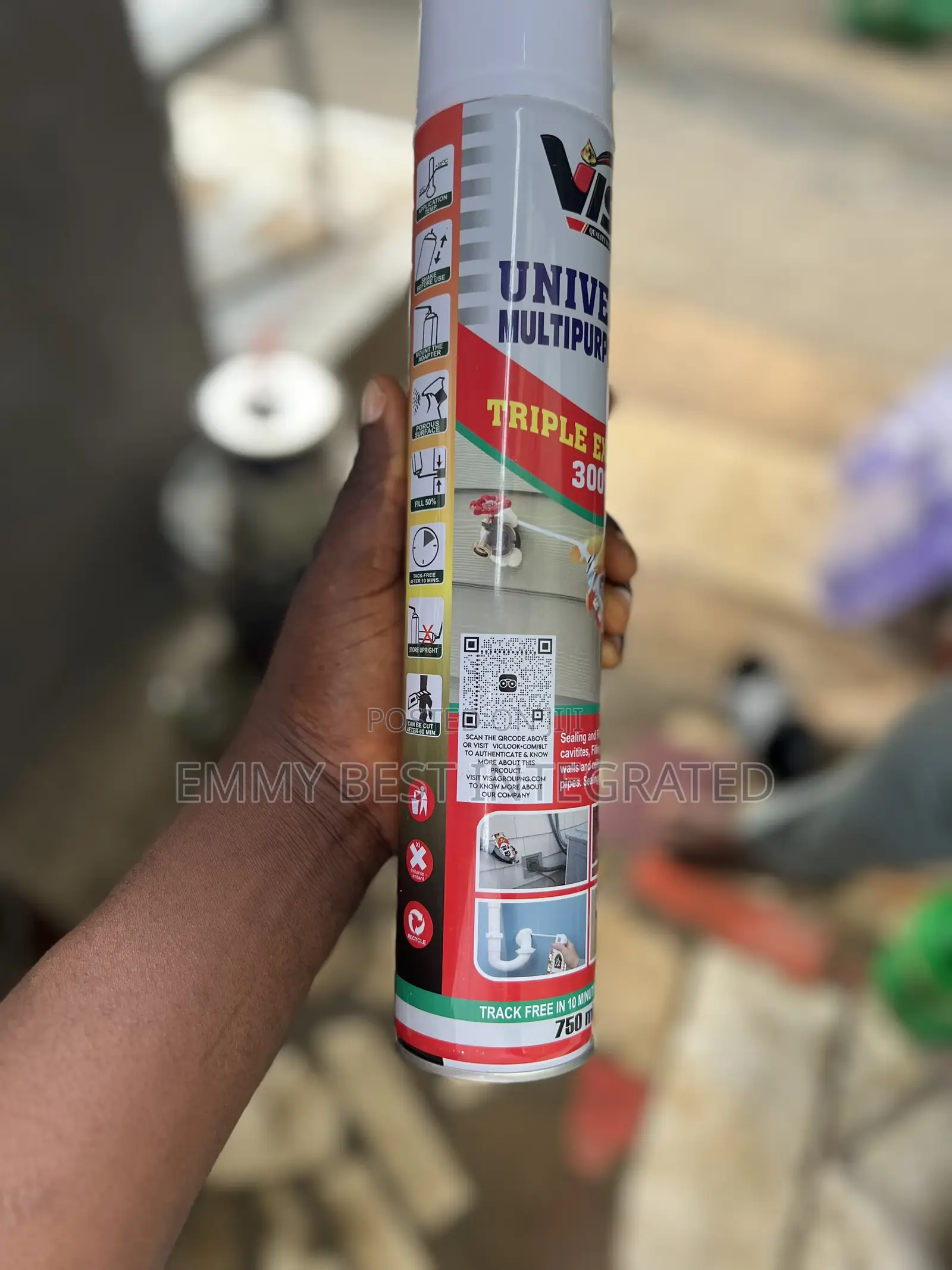 Visa Universal Multipurpose Foam Is