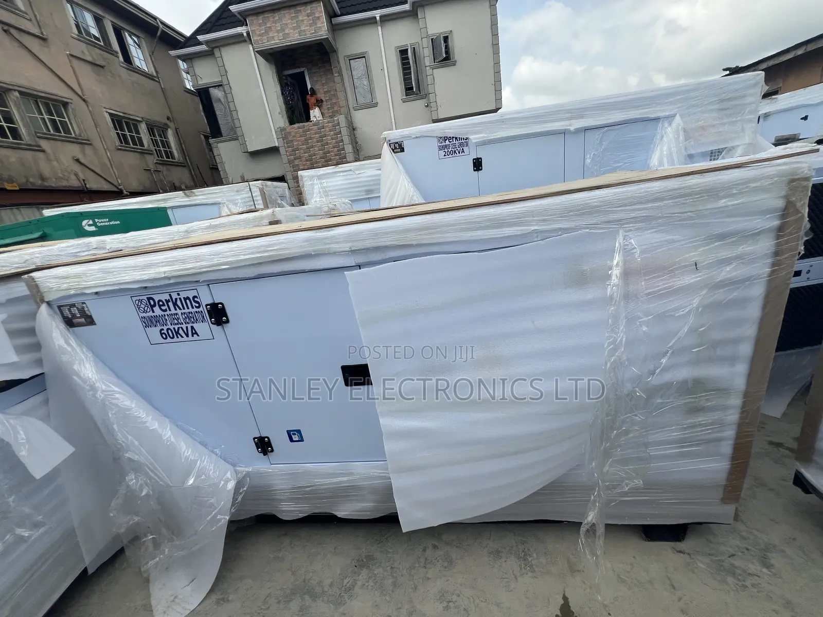 Super Silent 60kva Uk Perkins Soundproof Generator Diesel Engine