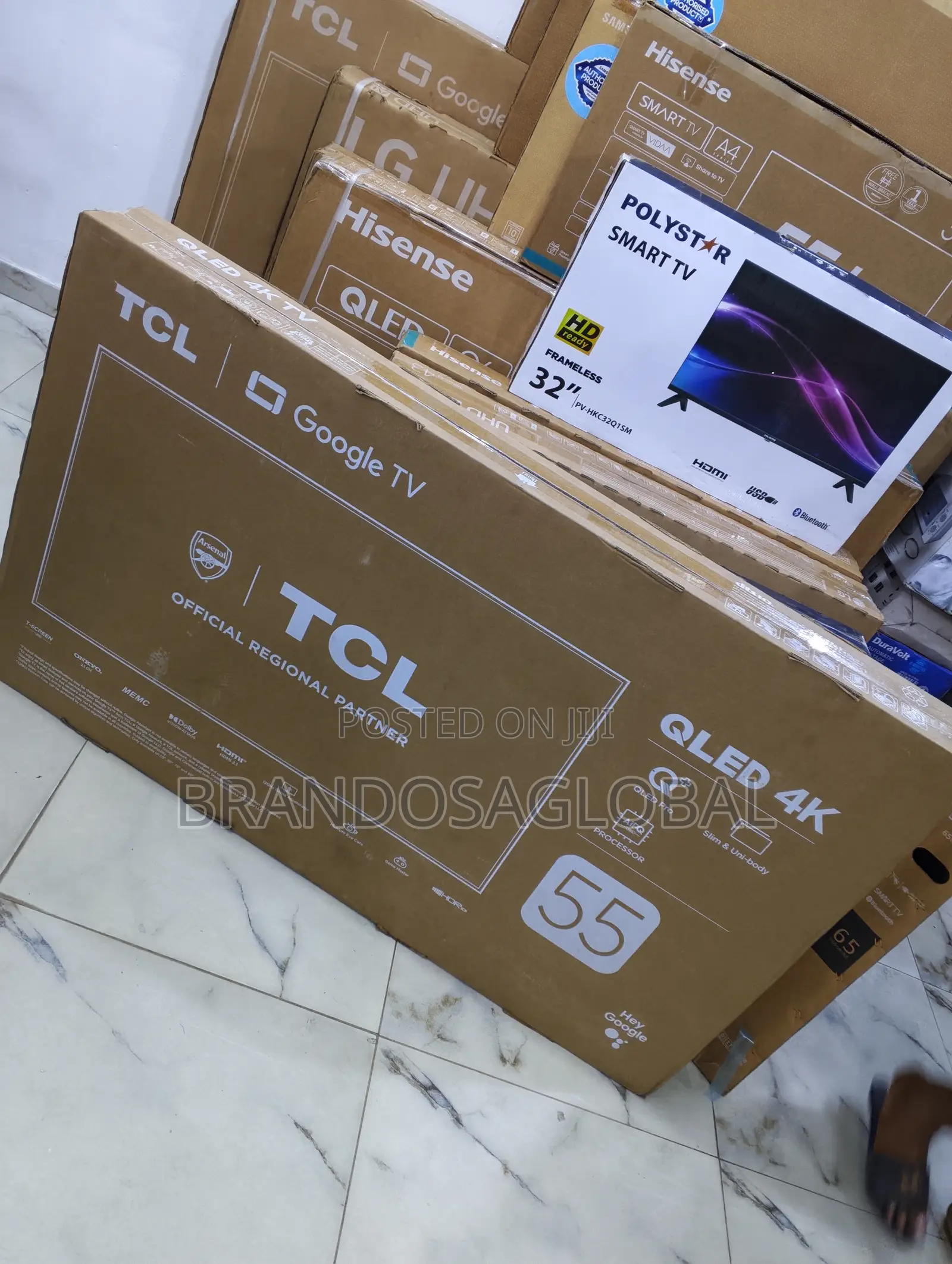 TCL 55c655 Ultrabright 55" Qled Smart Display