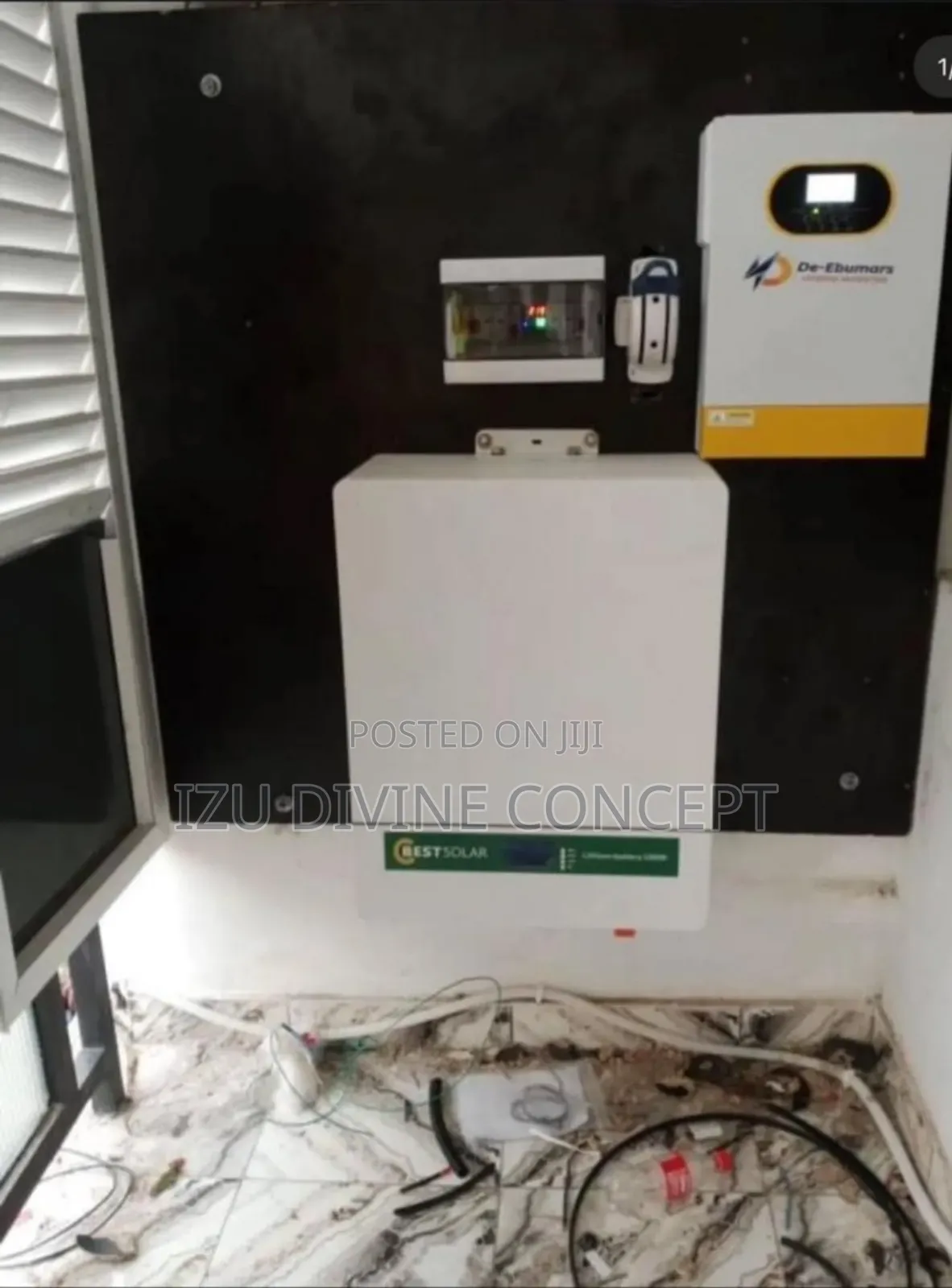 10kva Inverter Setup and 15kwh Lithium Battery Backup