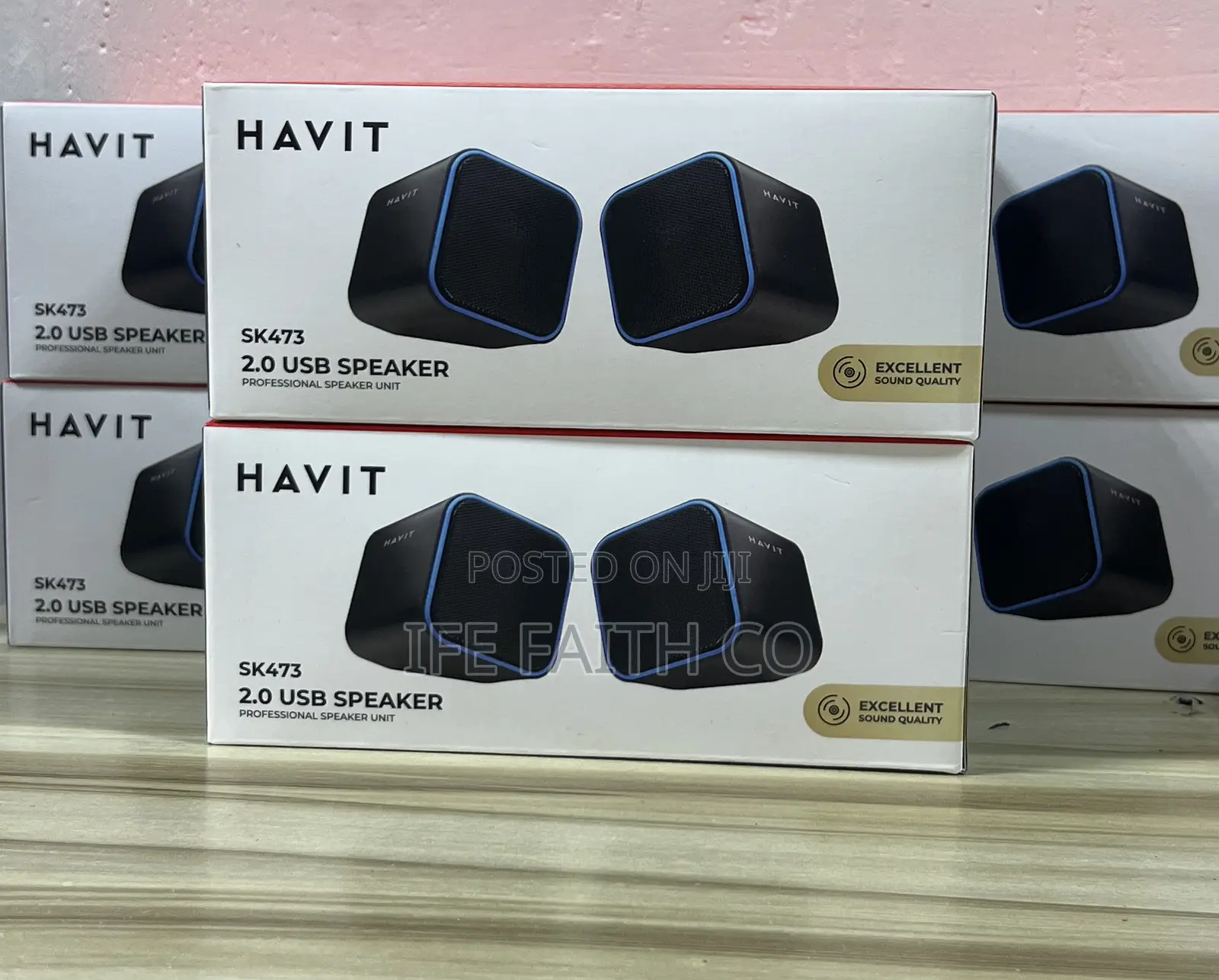 Havit Hv-sk473 Usb 2.0 Desktop Computer Speaker