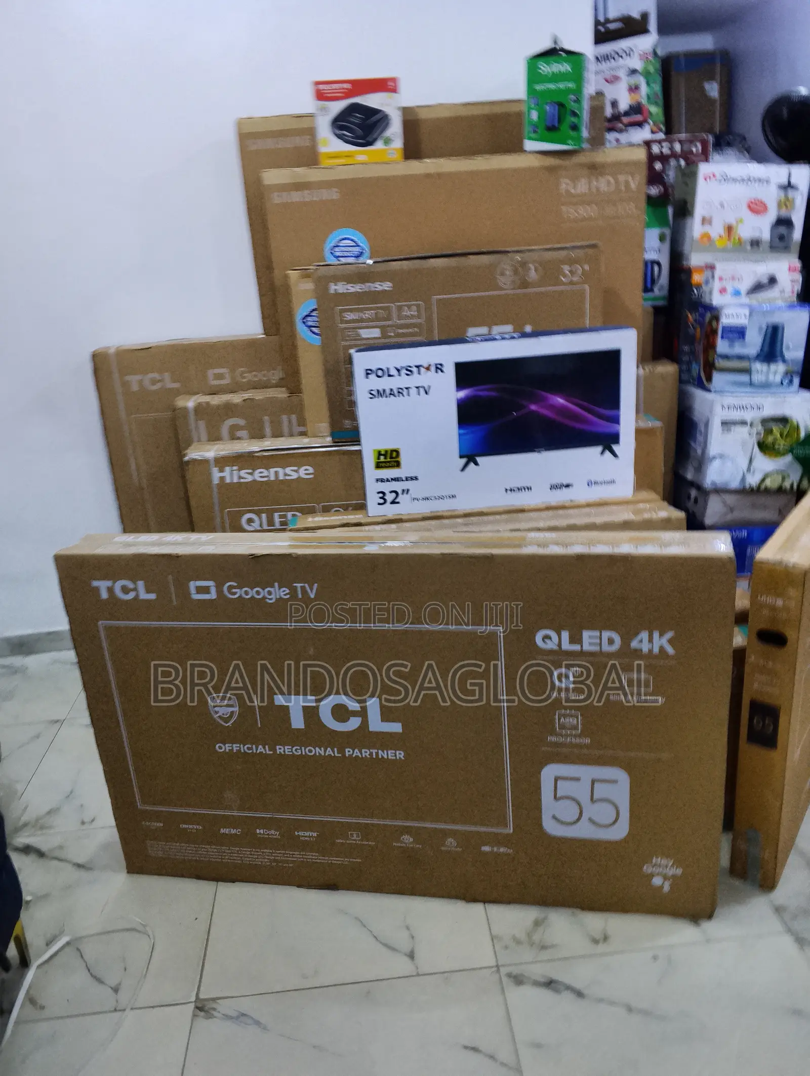 TCL 55c655 Qled Smart Screen With Voice Assistant