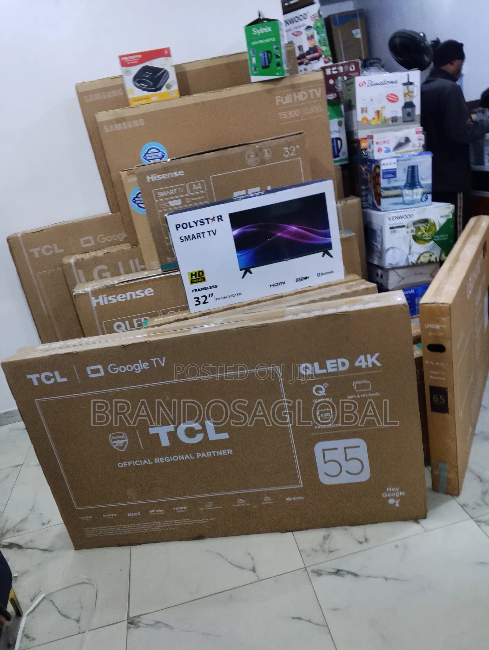 TCL 55c655 Qled Smart Screen With Voice Assistant