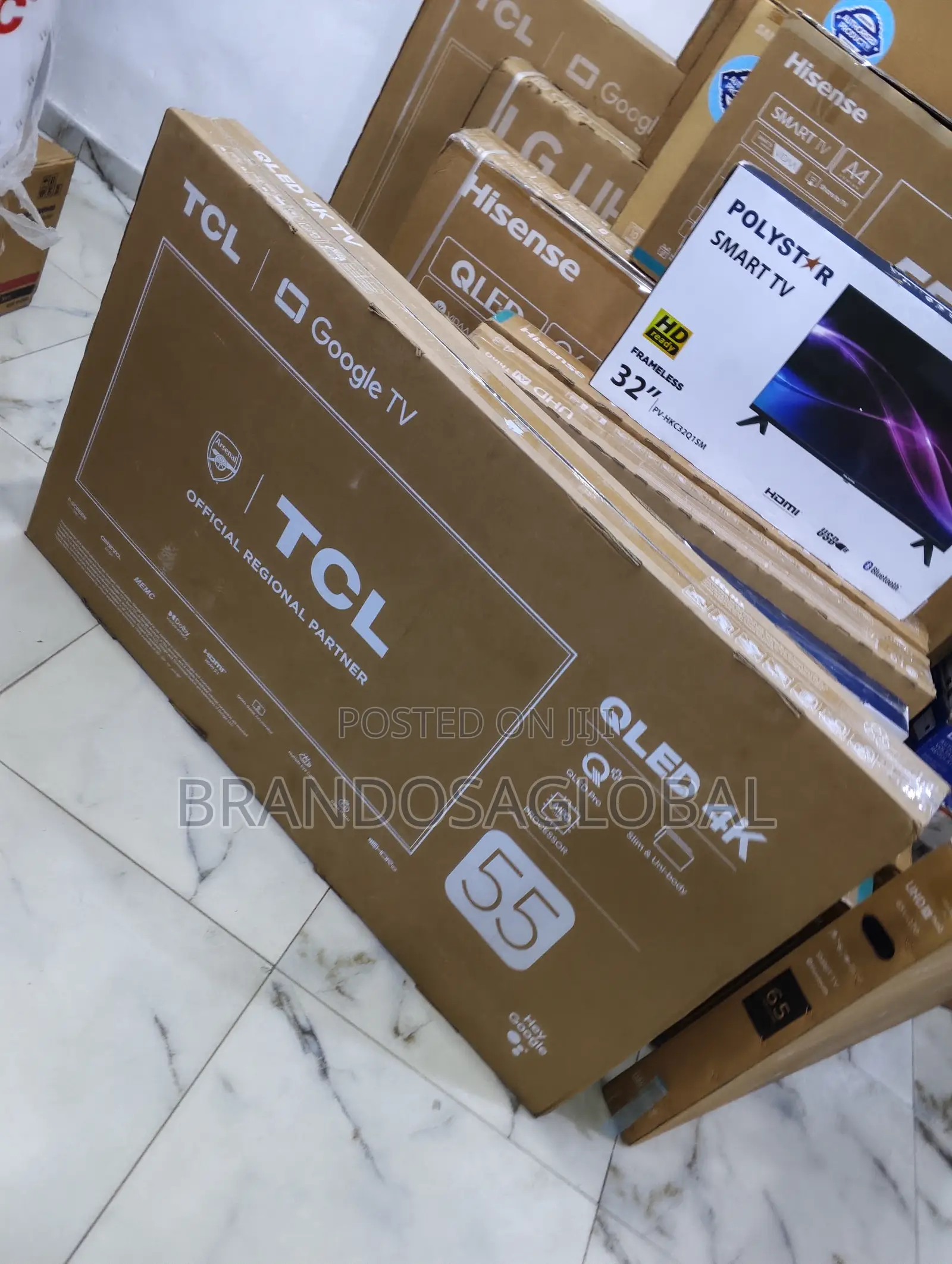 TCL 55c655 Qled 55" HDR Smart Tv With Rich Colors