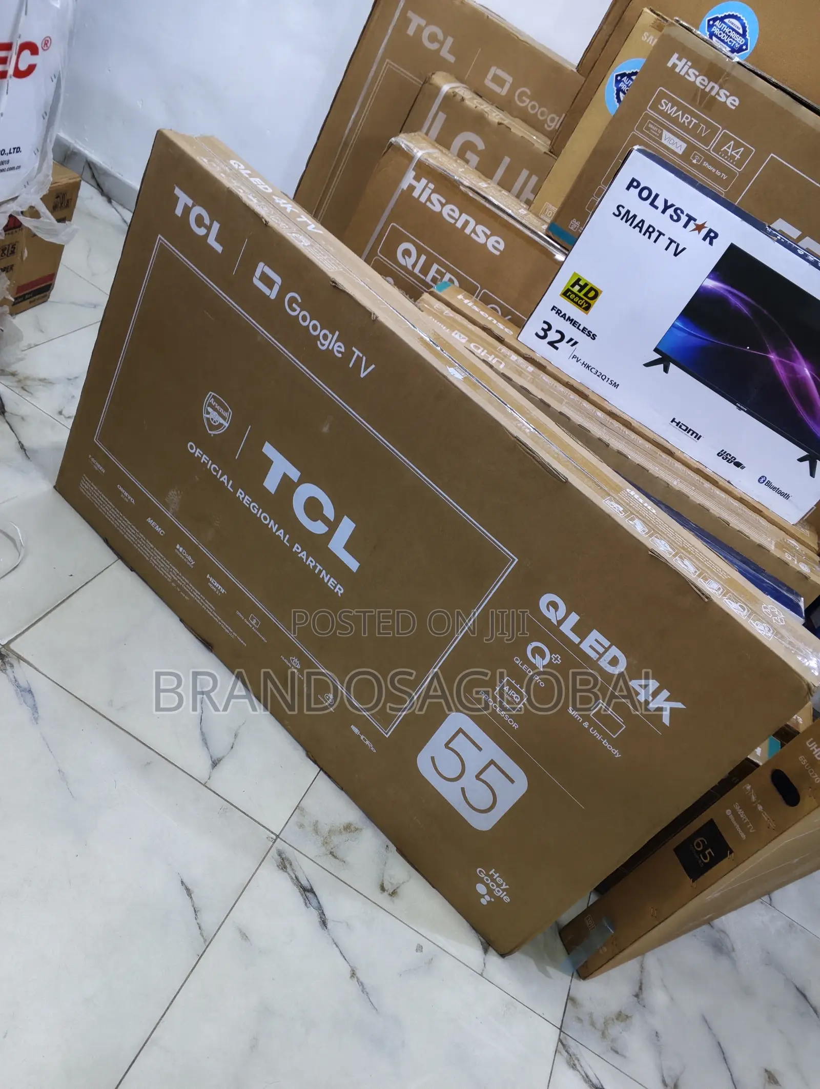 TCL 55c655 Qled 55" HDR Smart Tv With Rich Colors