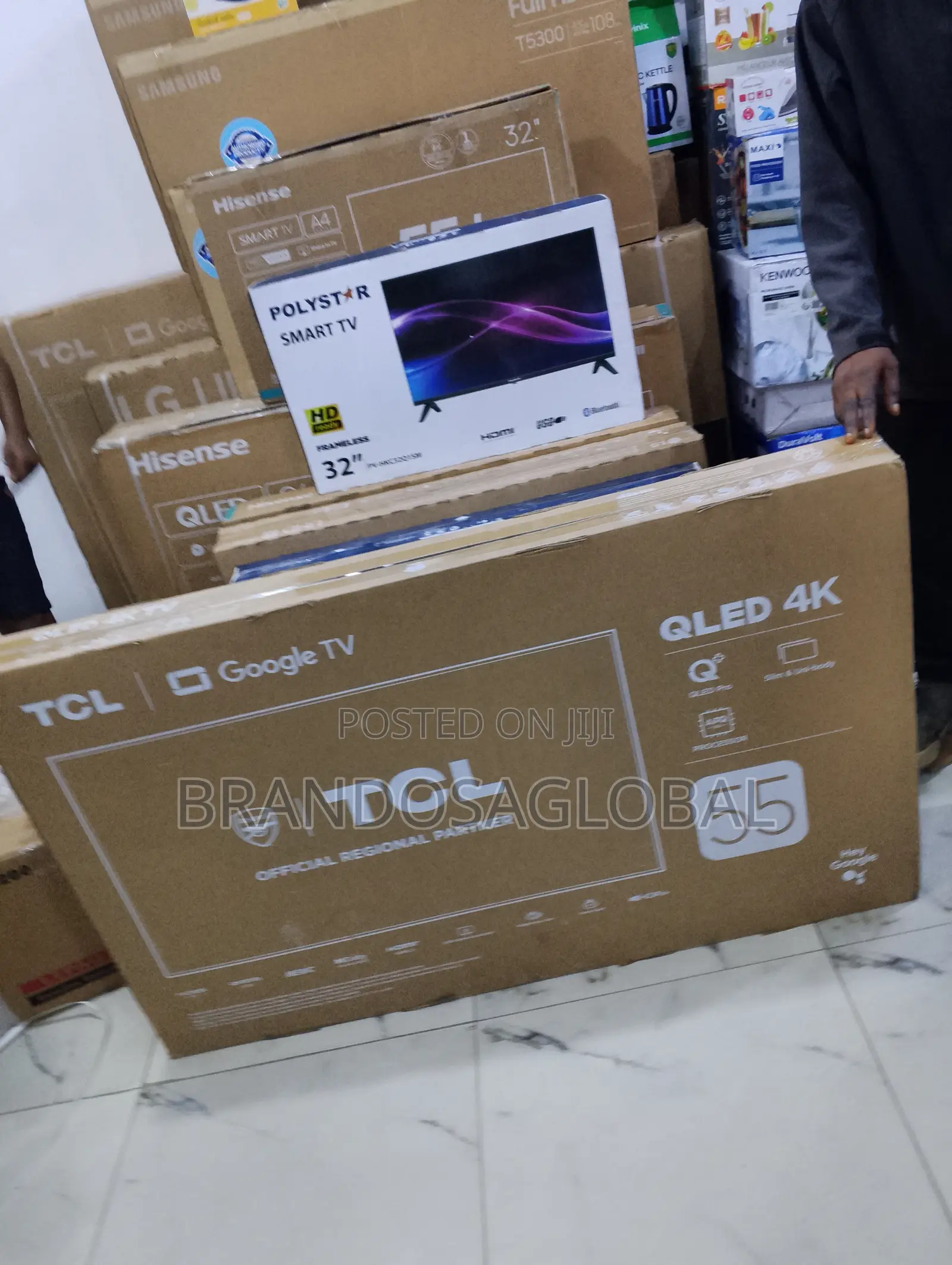 . TCL 55c655 Uhd Qled Tv—Sharp and Elegant Design
