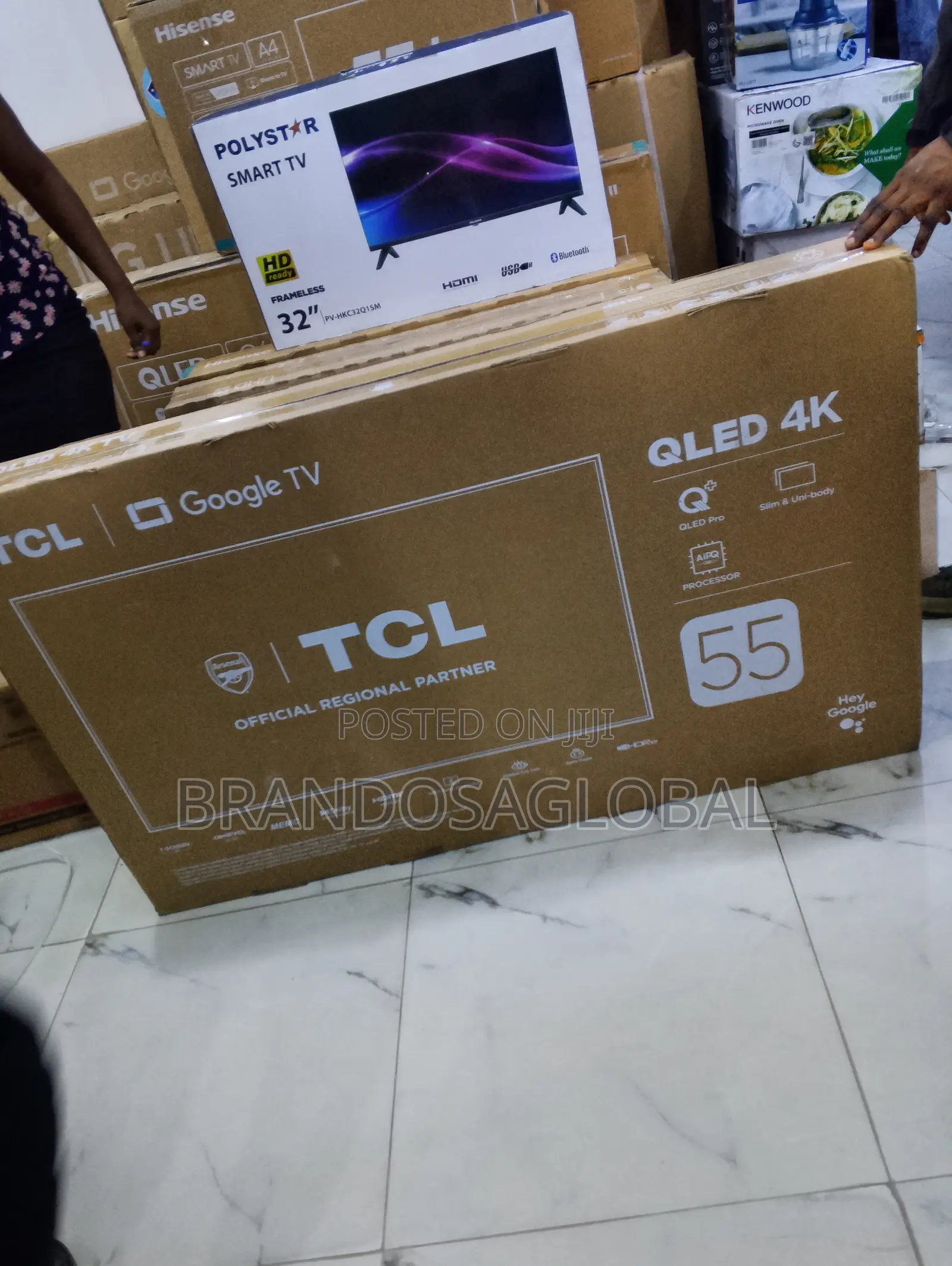 TCL 55c655 Realcolor 55 Inches Qled Smart Television