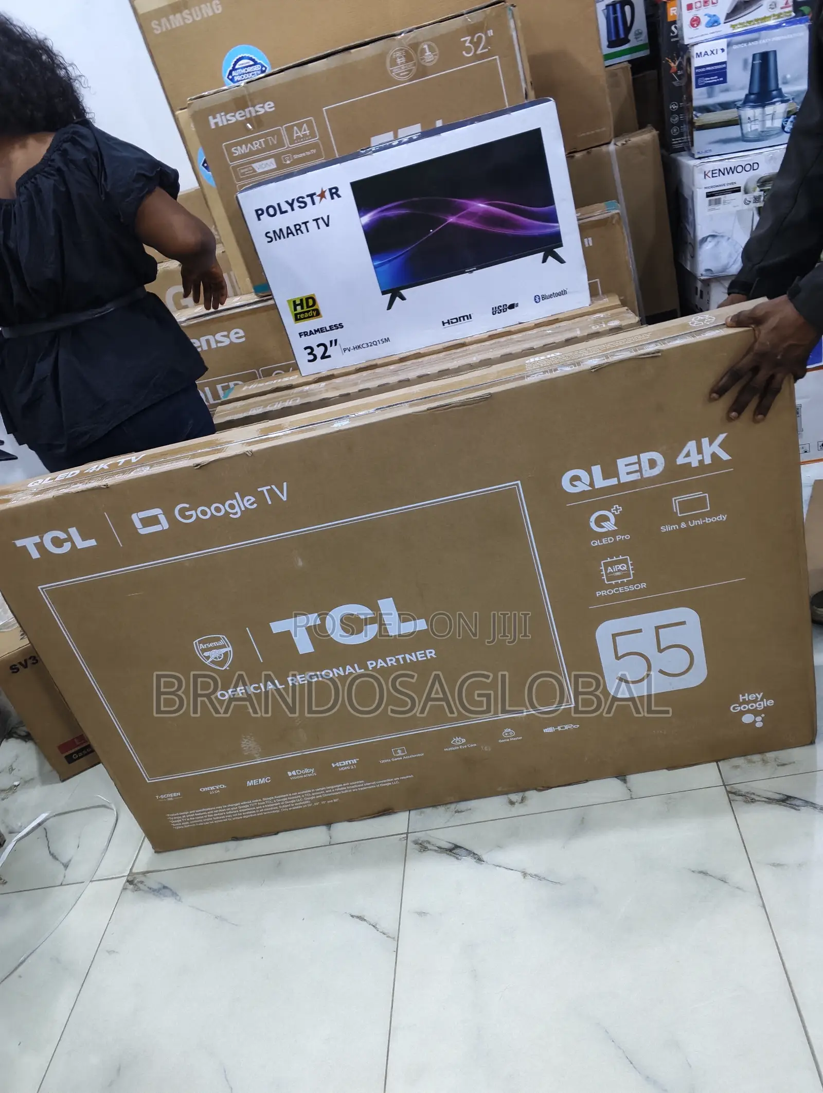 TCL 55c655 Realcolor 55 Inches Qled Smart Television