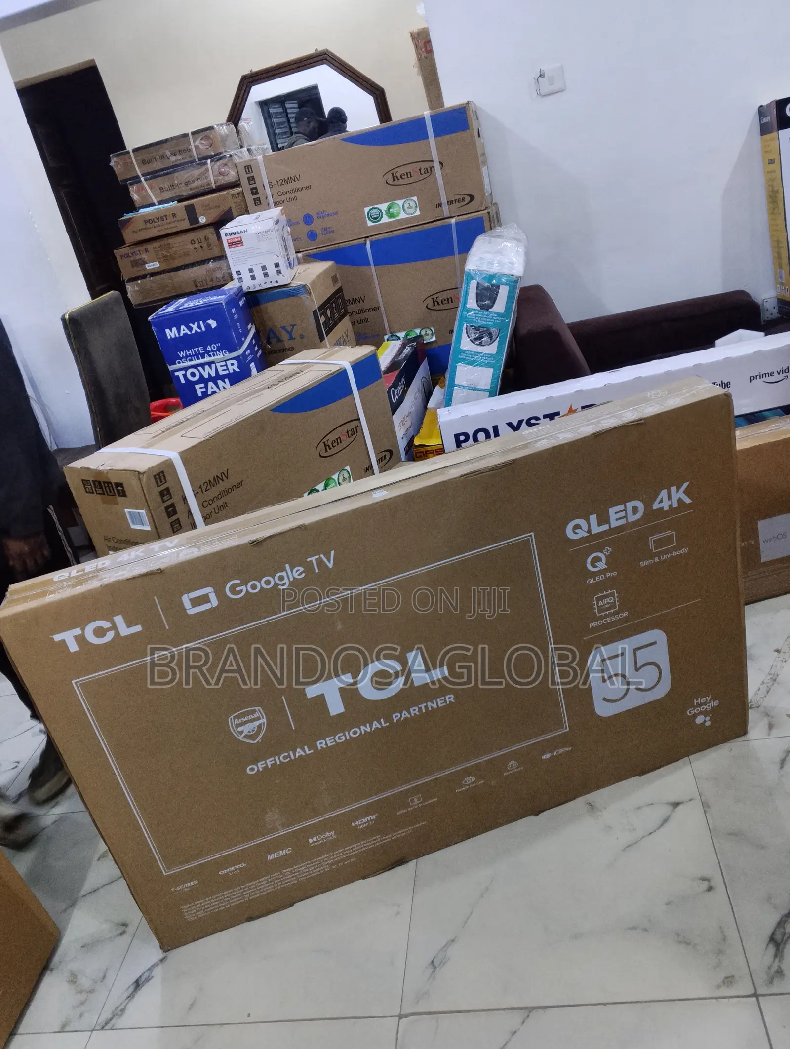 TCL 55c655 55" Qled With Cinematic Picture Quality
