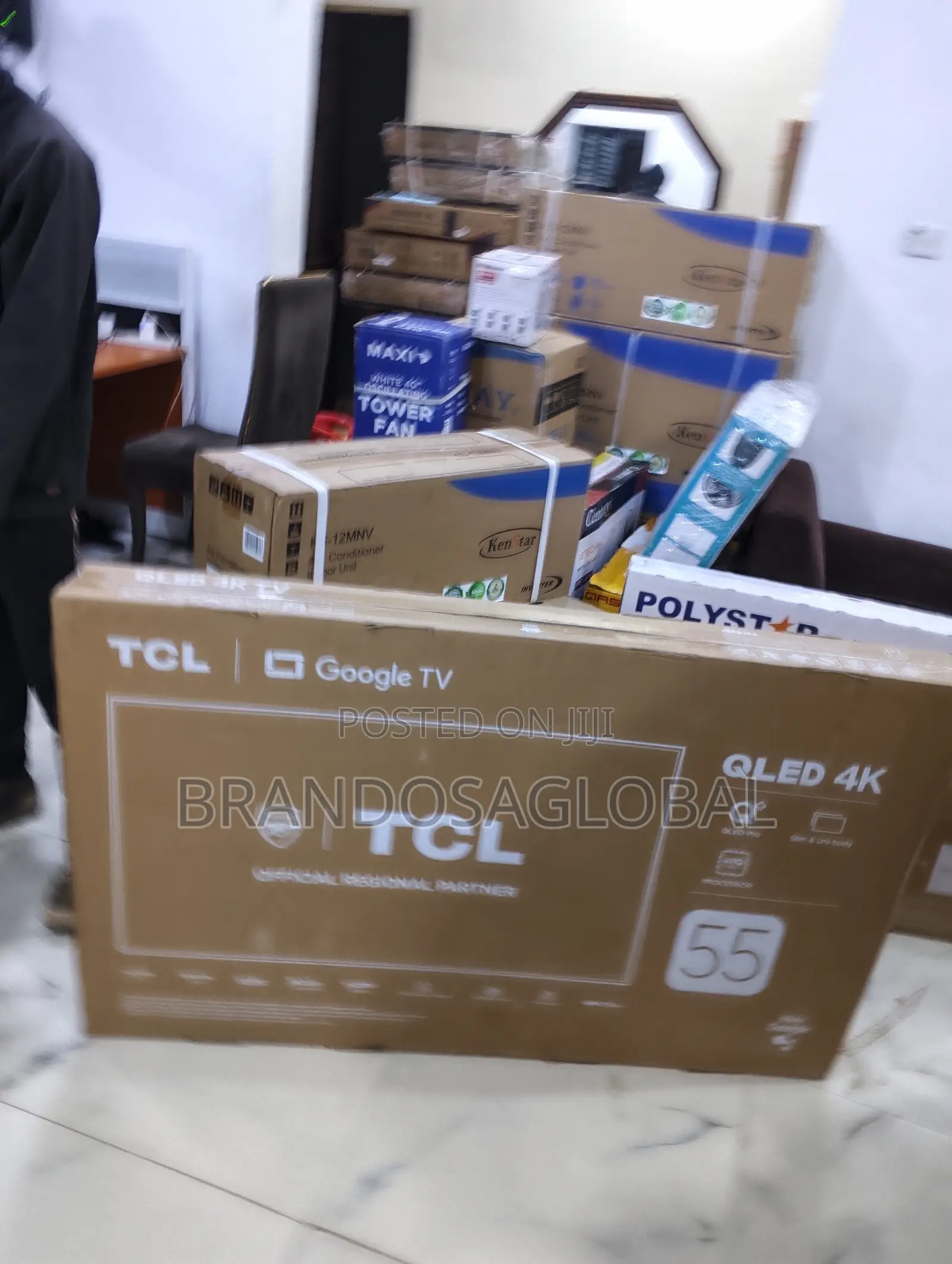 TCL 55c655 55 Inches Qled With High Dynamic Range