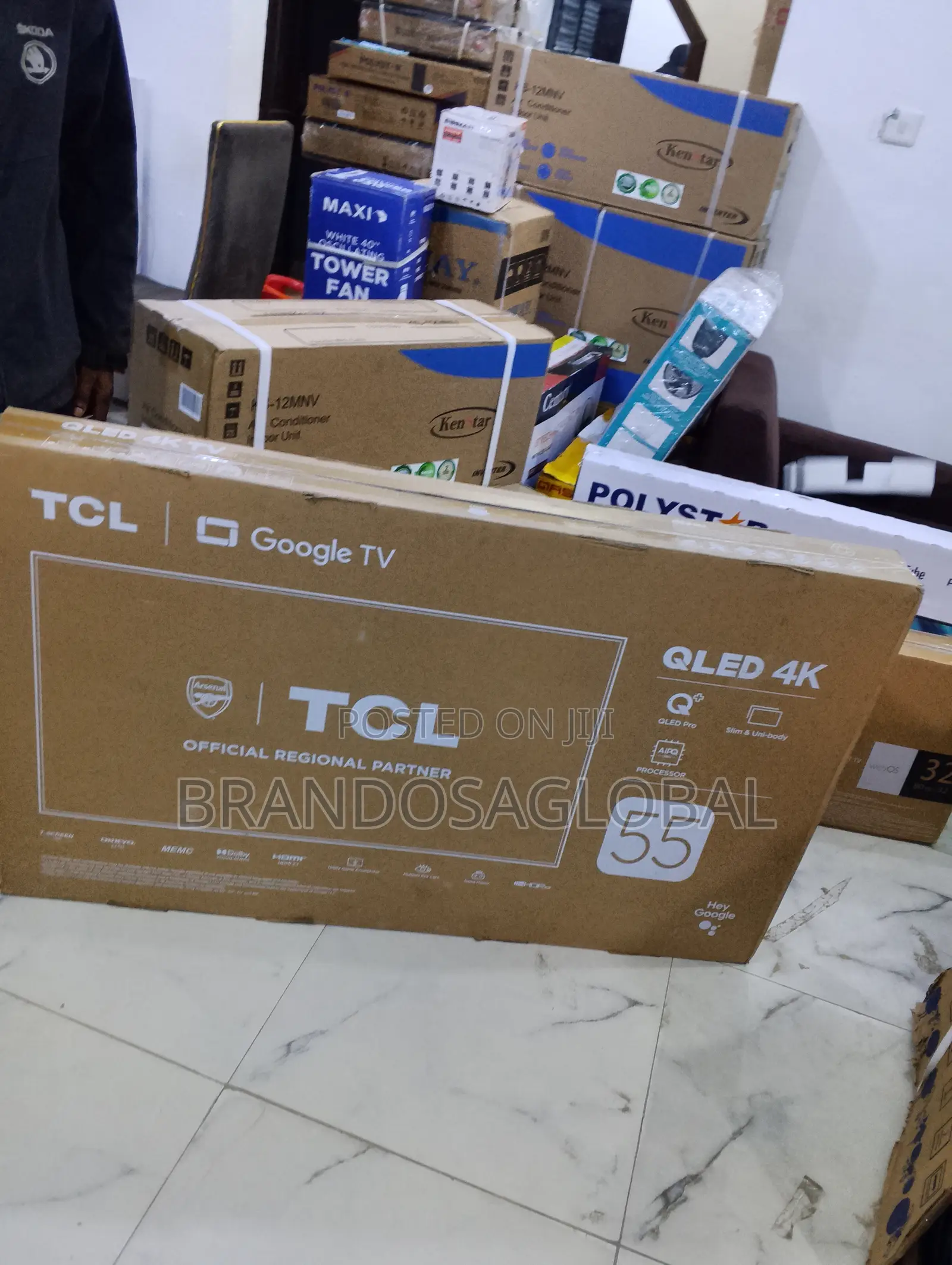 TCL 55c655 55 Inches Qled With High Dynamic Range