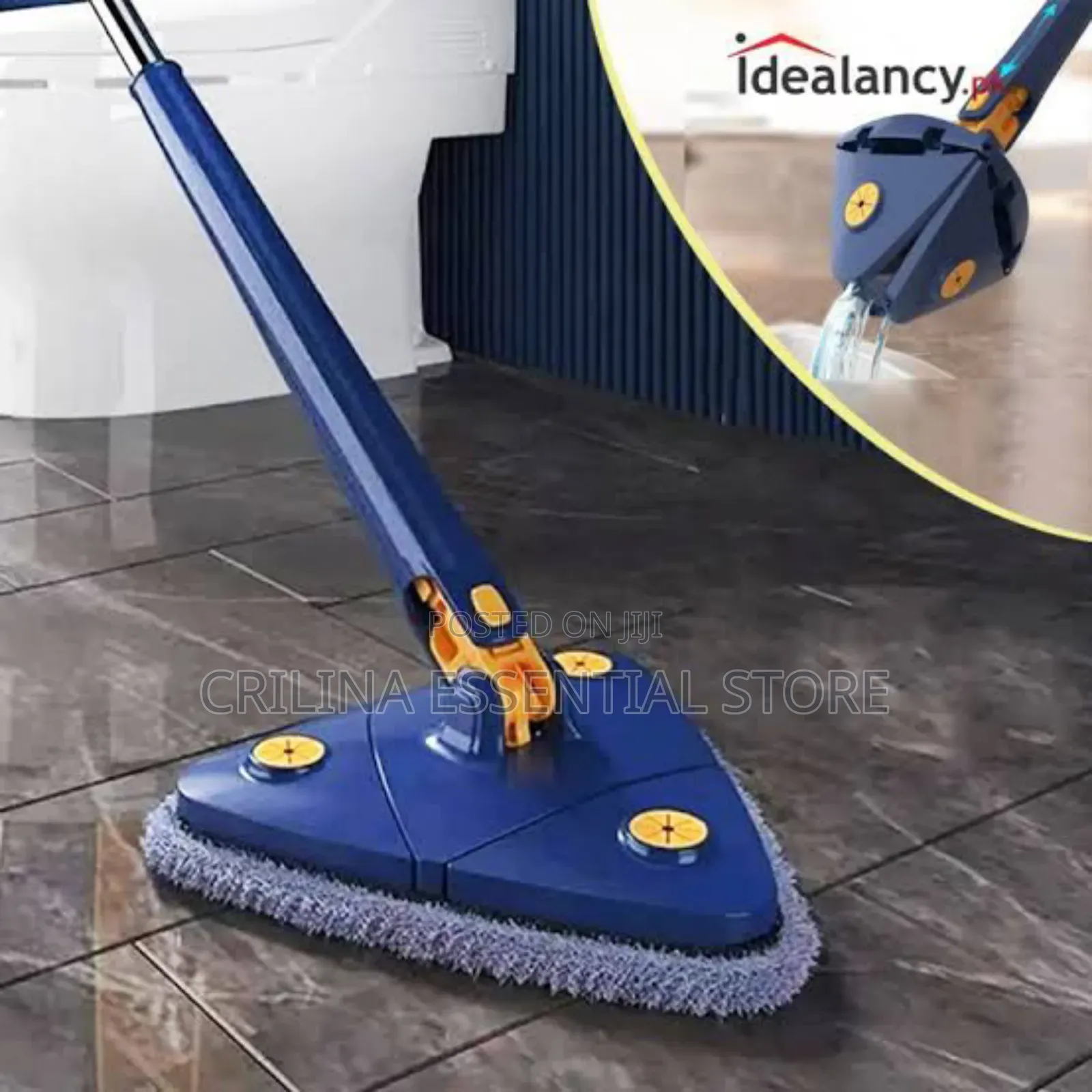 Multifunctional Triangle 360 Cleaning Mop