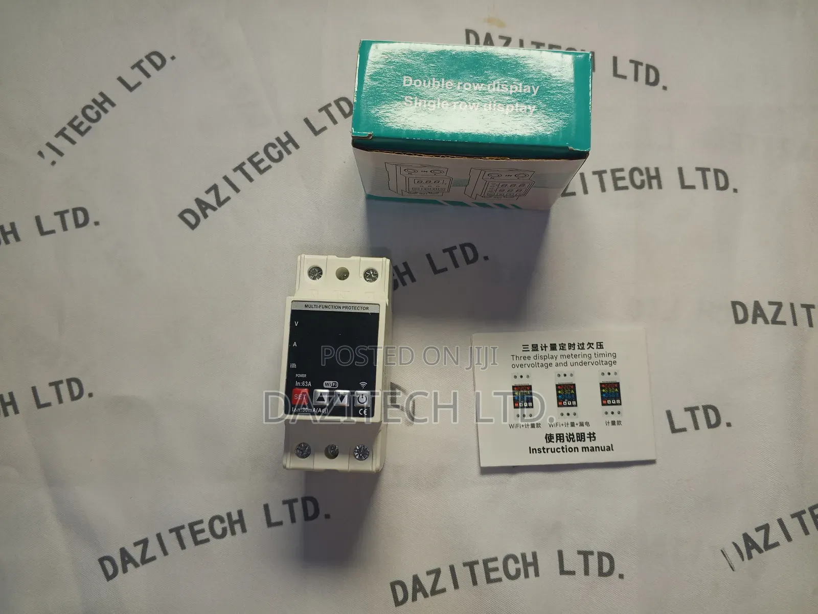 Tuya Wifi Smart Display Meter for Prepaid