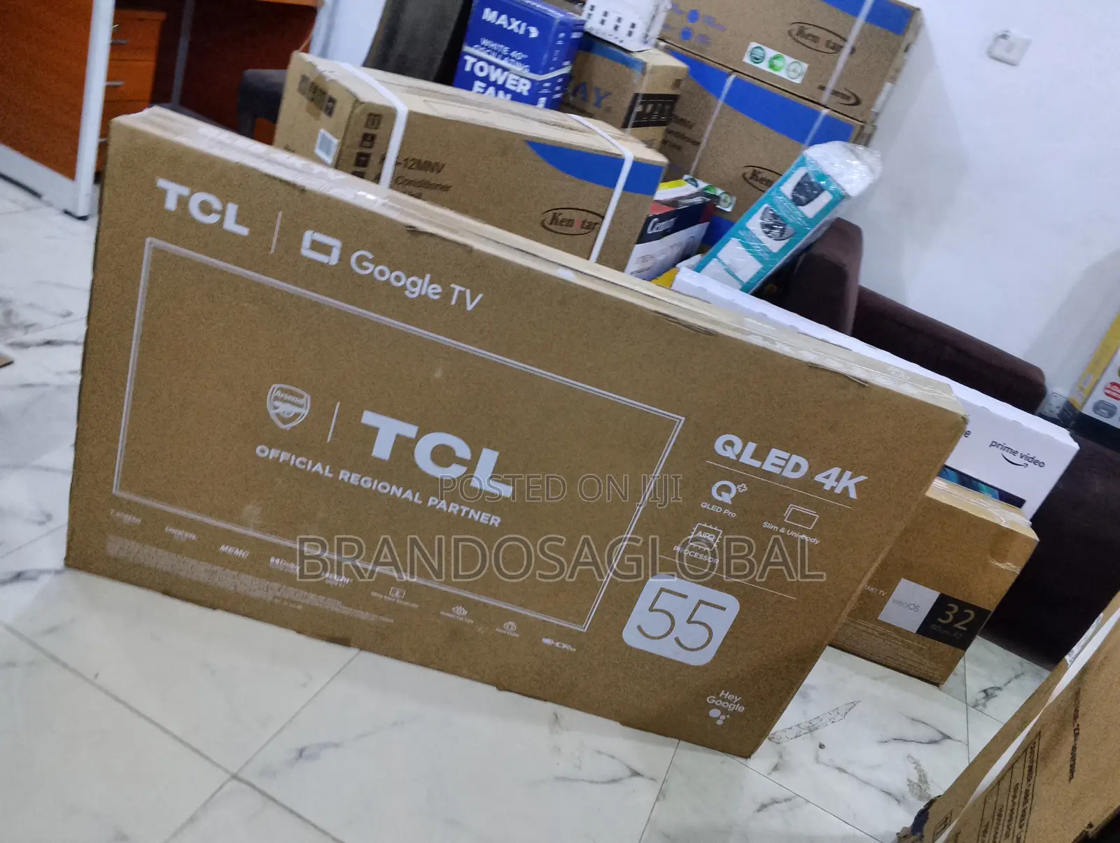 TCL 55c655 Qled Smart Tv With Dual Wifi Support