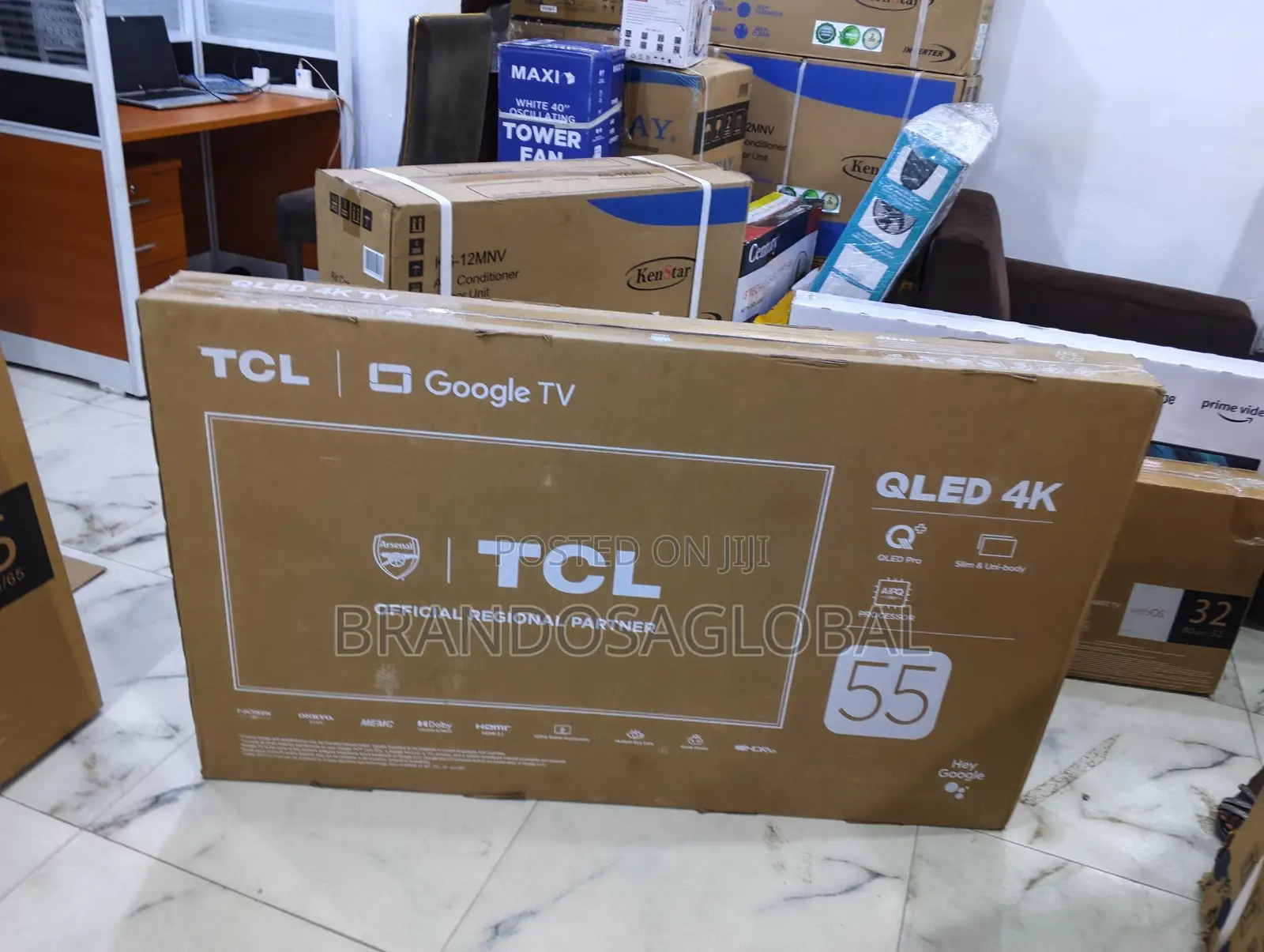 TCL 55c655 Qled Smart Tv With Dual Wifi Support