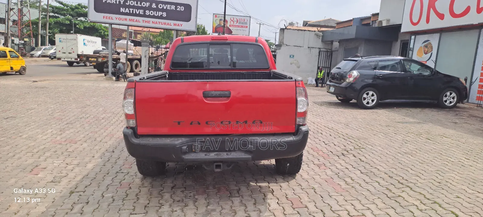 Toyota Tacoma 4dr Double Cab 5.0 ft. SB (2.7L 4cyl 4A) 2014 Red