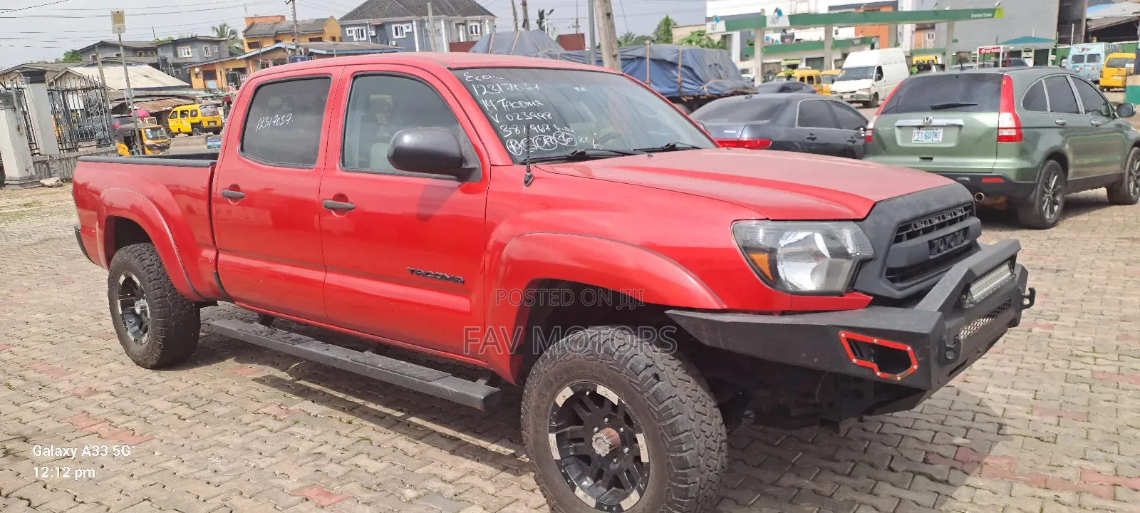 Toyota Tacoma 4dr Double Cab 5.0 ft. SB (2.7L 4cyl 4A) 2014 Red