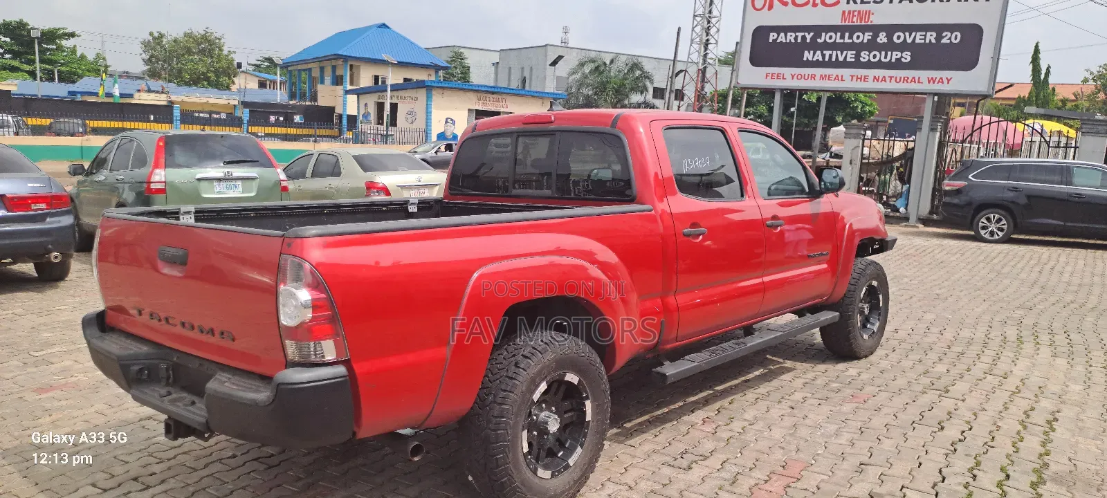Toyota Tacoma 4dr Double Cab 5.0 ft. SB (2.7L 4cyl 4A) 2014 Red