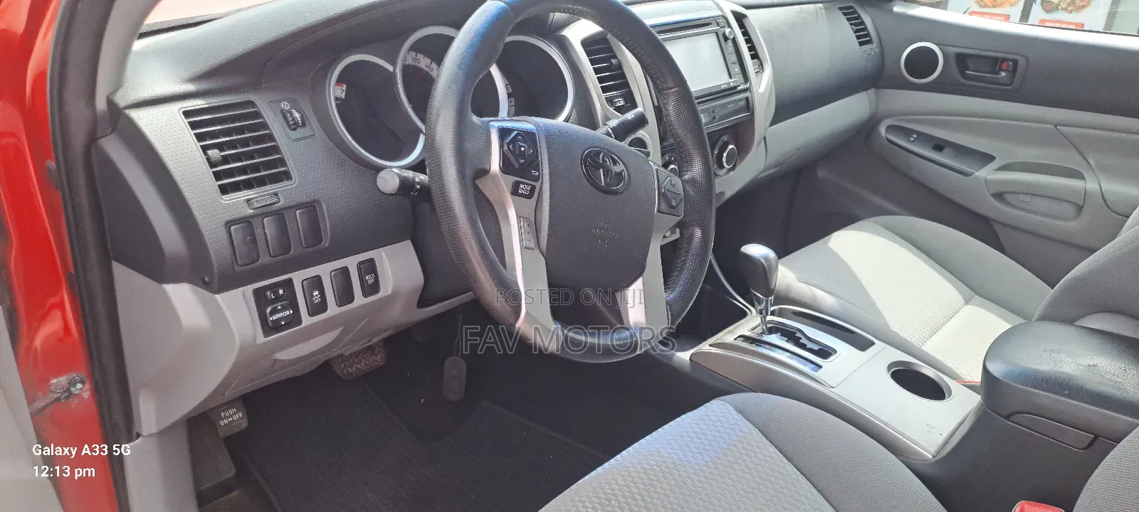 Toyota Tacoma 4dr Double Cab 5.0 ft. SB (2.7L 4cyl 4A) 2014 Red
