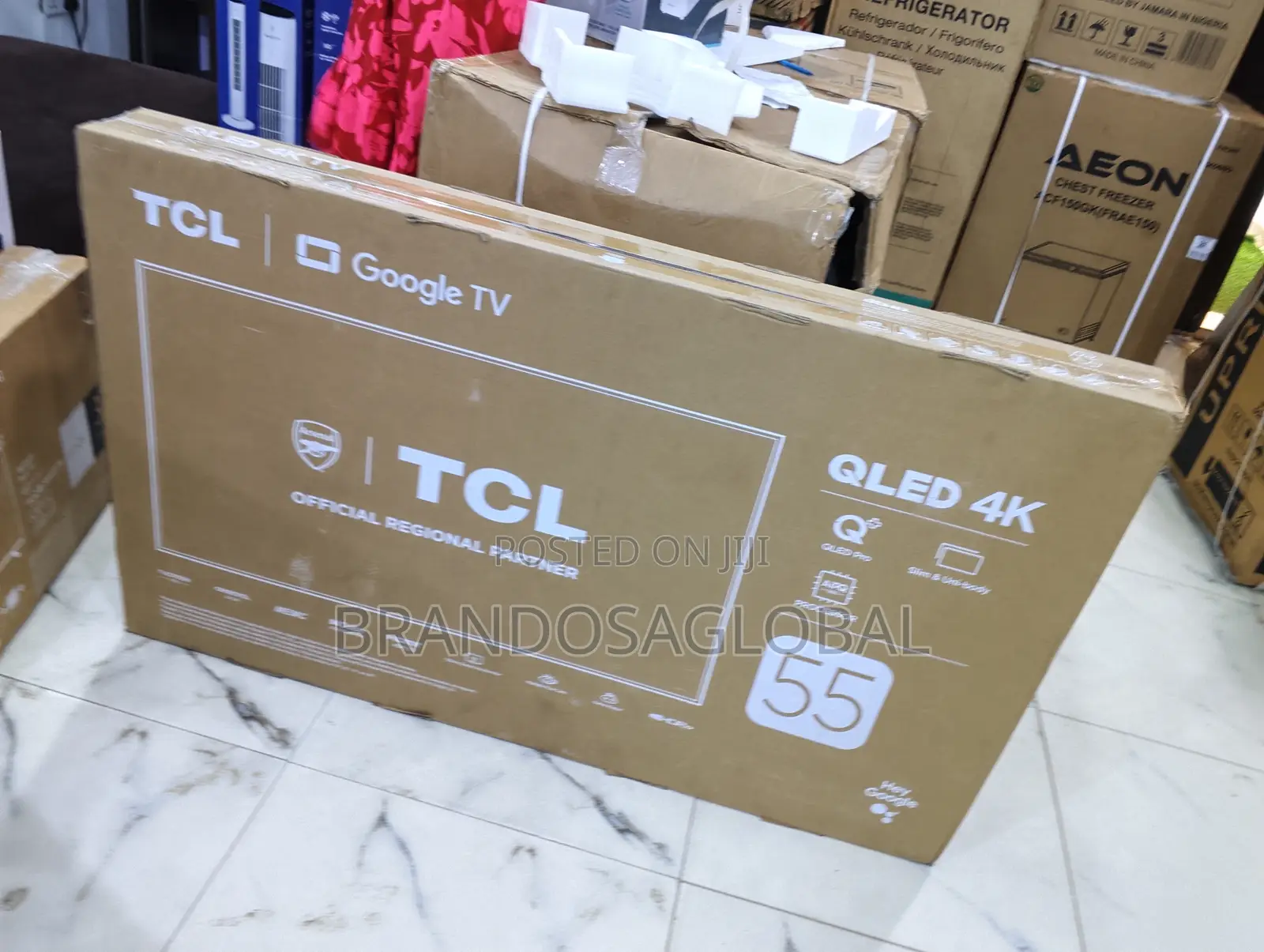 TCL 55c655 Qled With Clear Motion Rate