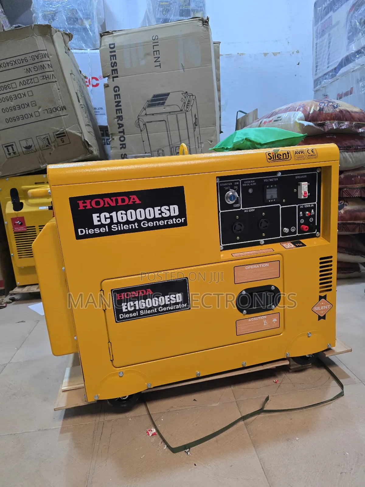 10.5kva Original Honda Diesel Soundproof Generator 100% Copper Coil
