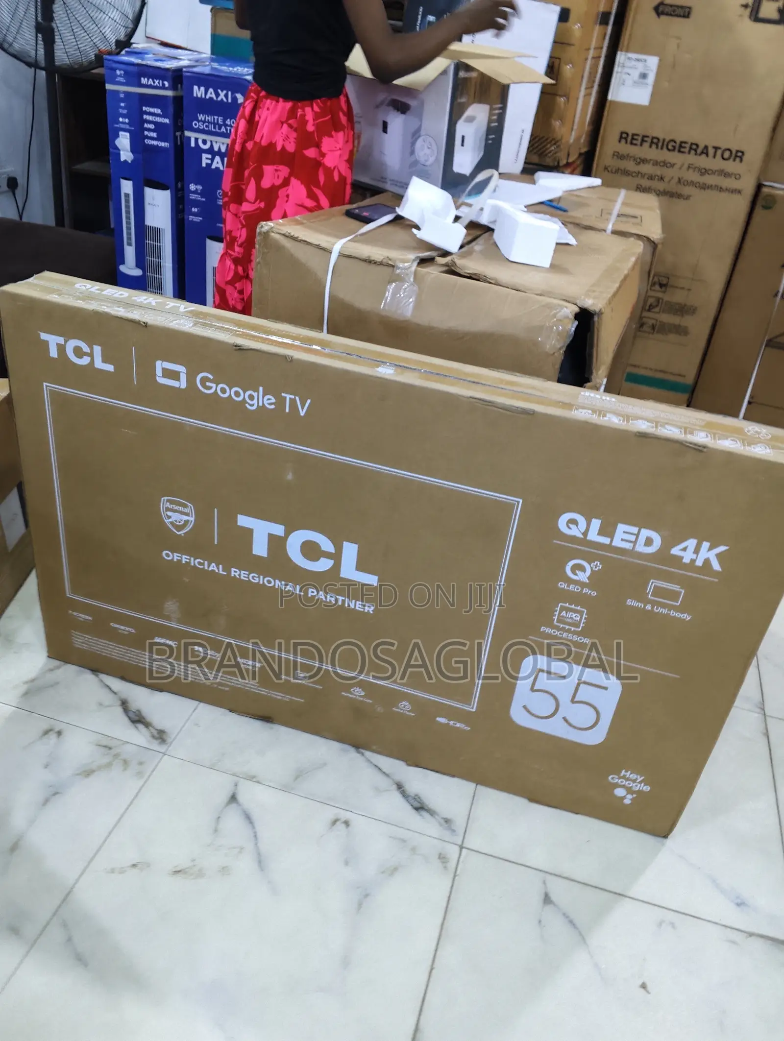 TCL 55c655 Quantum Qled 55" Entertainment Tv