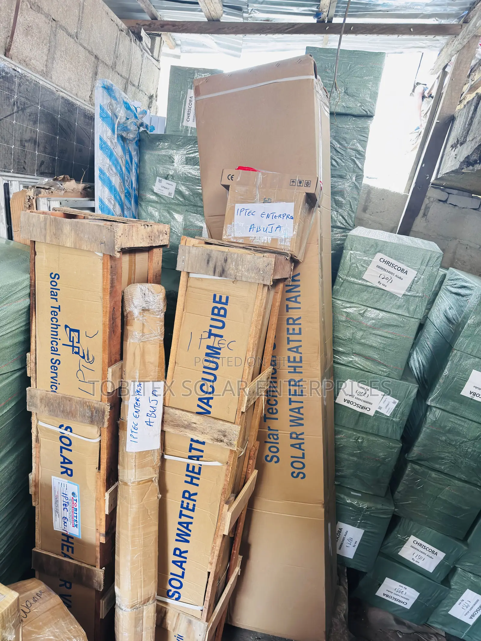 Solar Water Heater 300liters AC/Dc Gpower