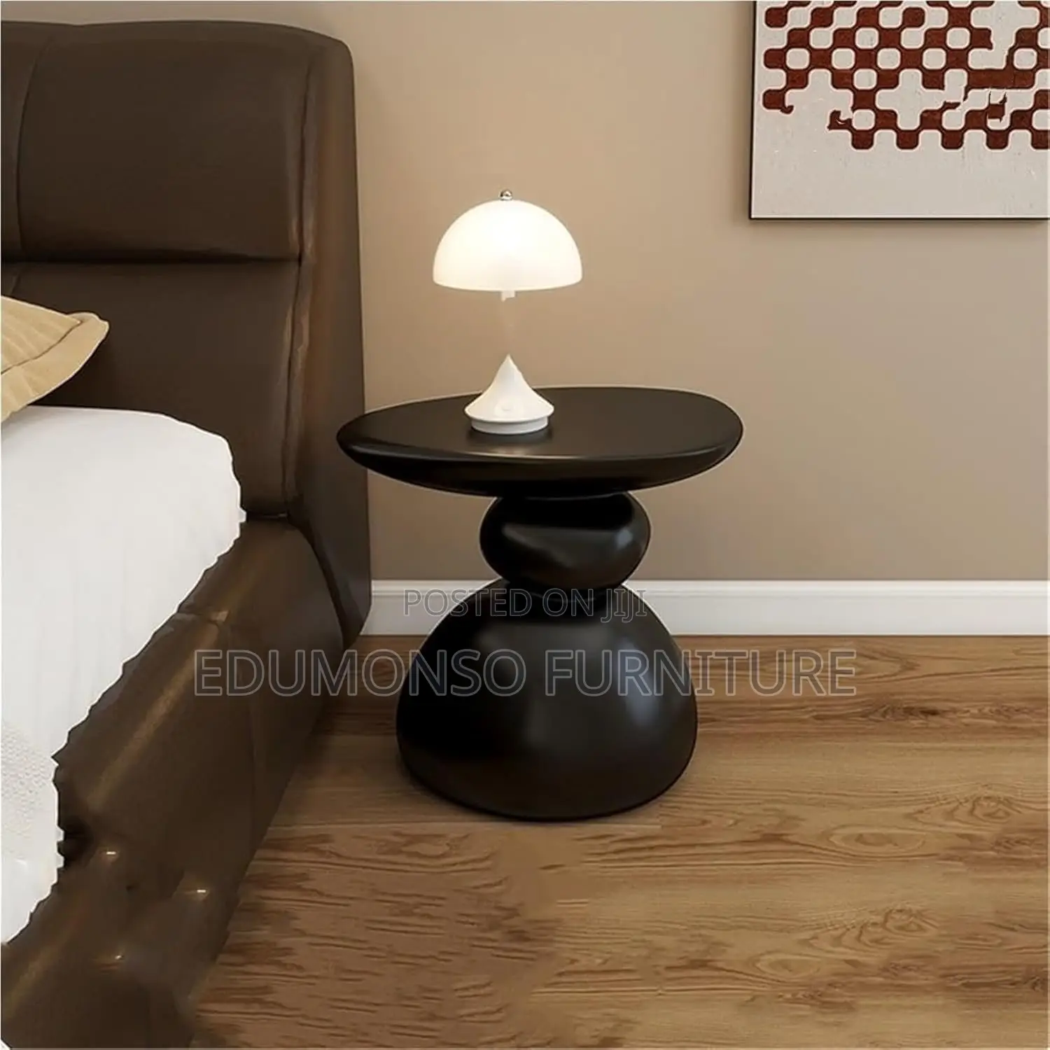 Modern Resin Bedside Table