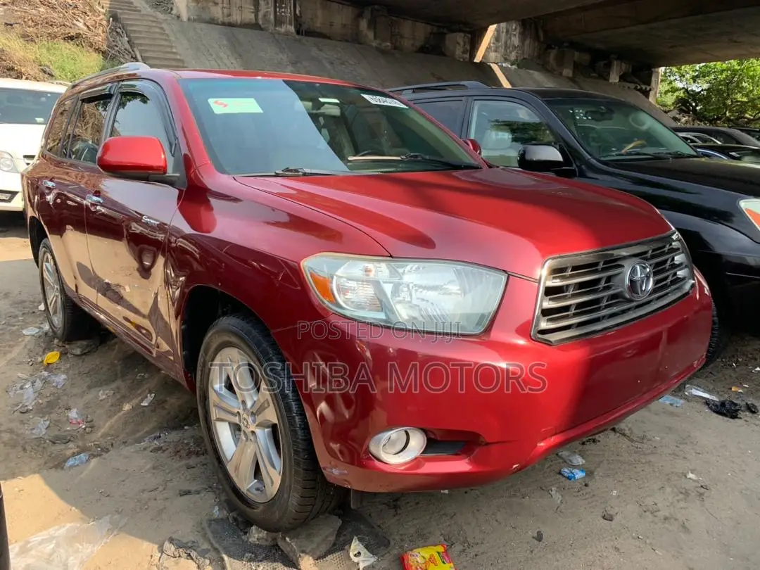 Toyota Highlander Limited 2010 Red