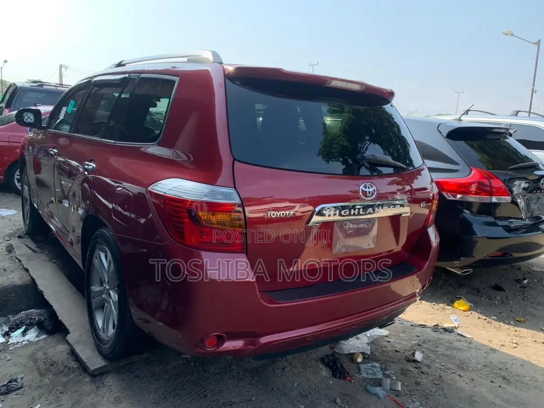 Toyota Highlander Limited 2010 Red