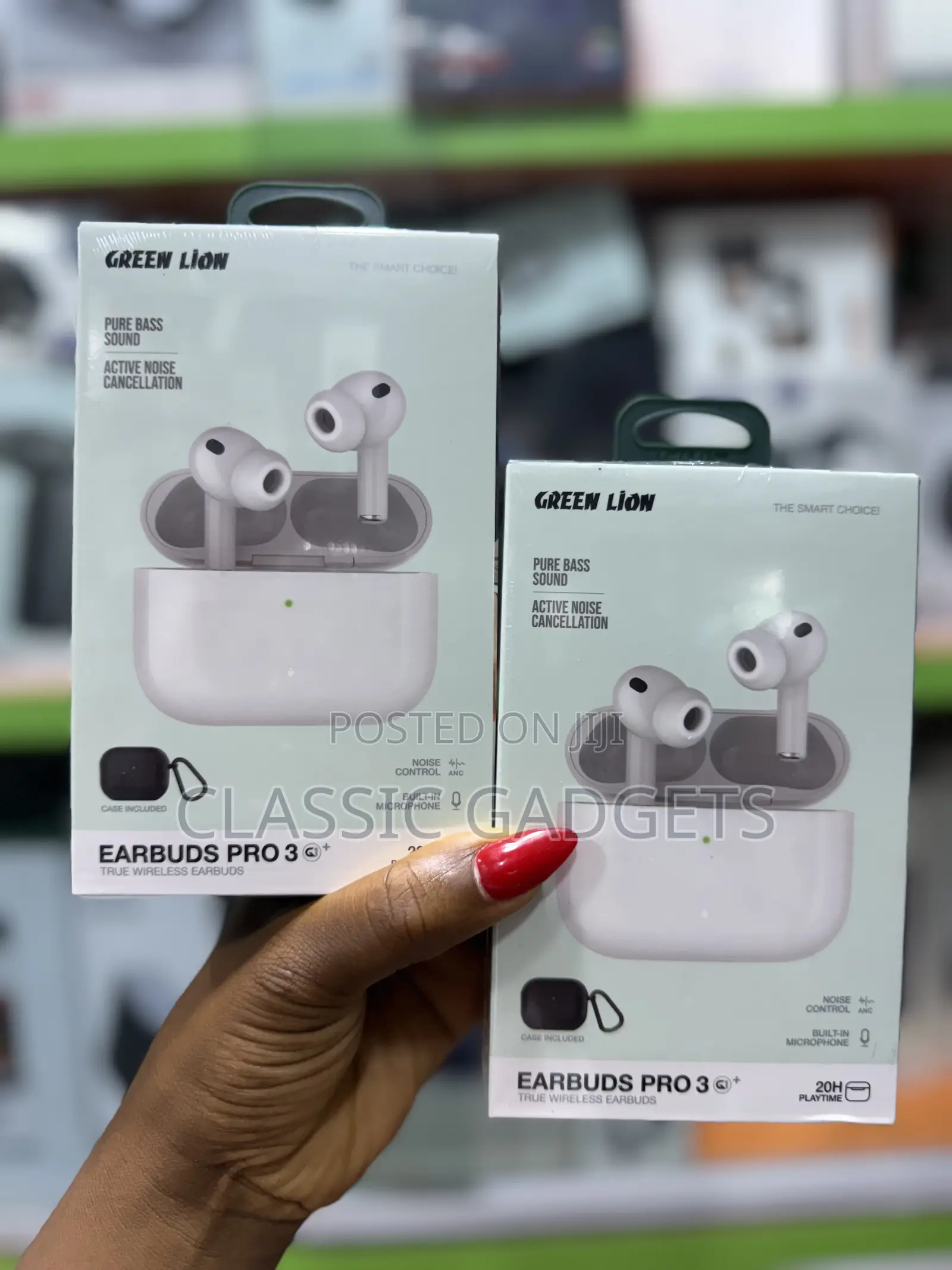 Green Lion Earbuds Pro 3 True Wireless Earbuds
