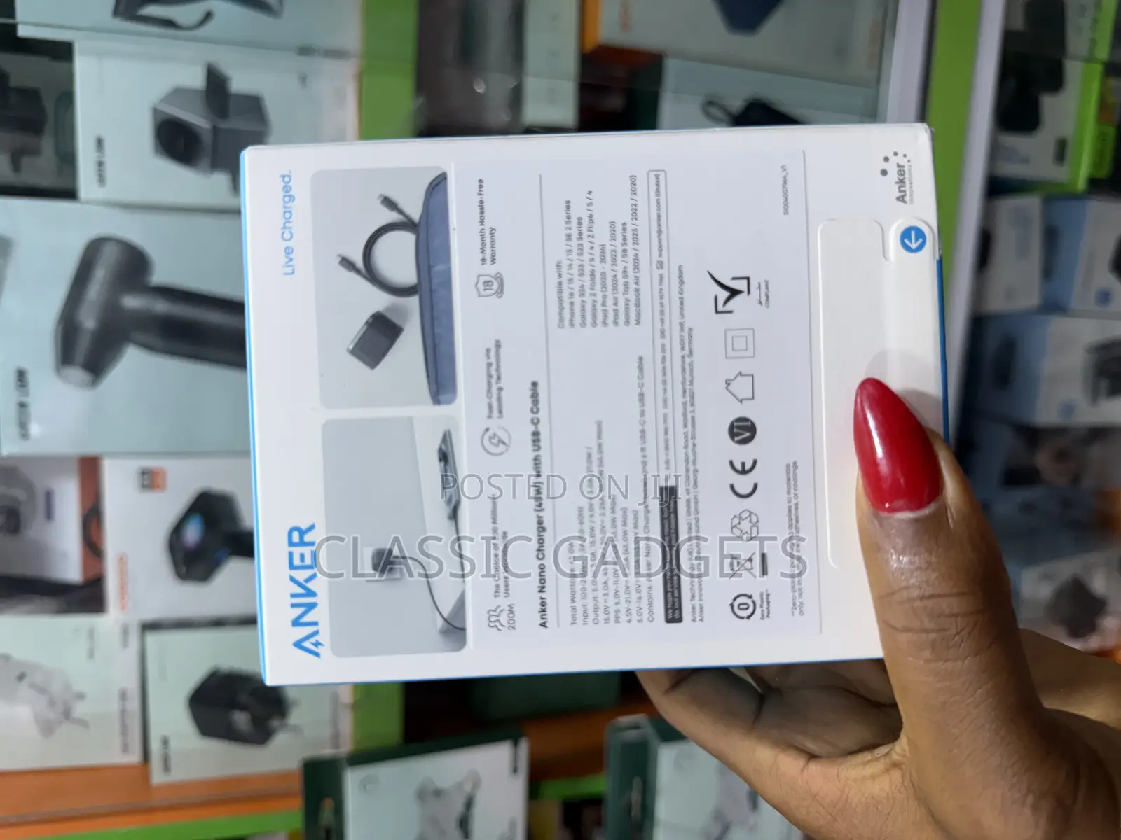 Anker Nano 45w Compact Usb C Fast Charger for iPhone 17/16 Series