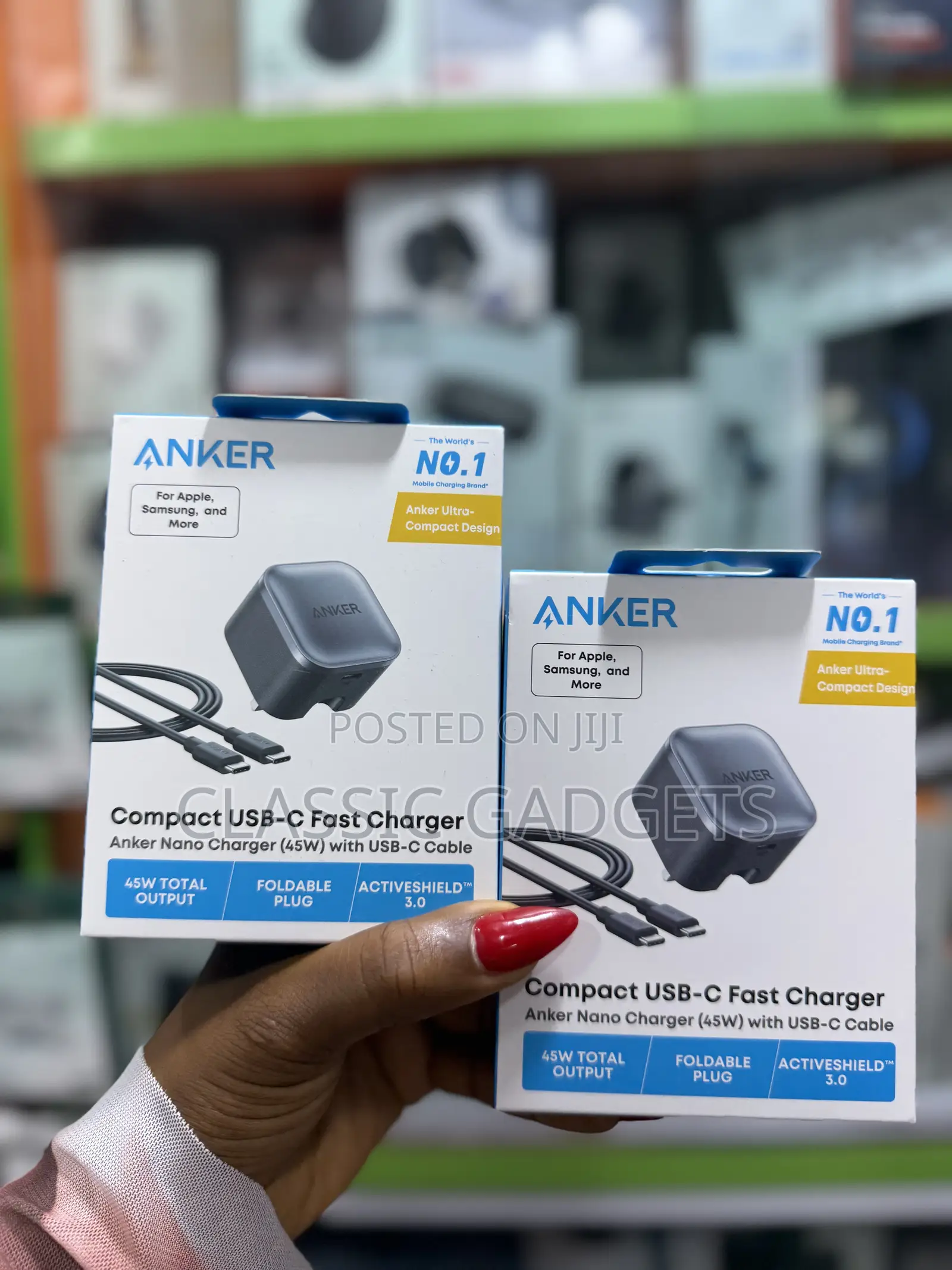 Anker Nano 45w Compact Usb C Fast Charger for iPhone 17/16 Series