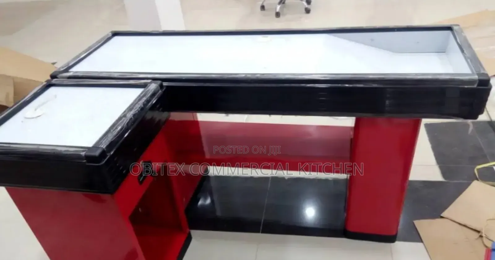 Supermarket Cashier Table 5feets Is Available for Sales