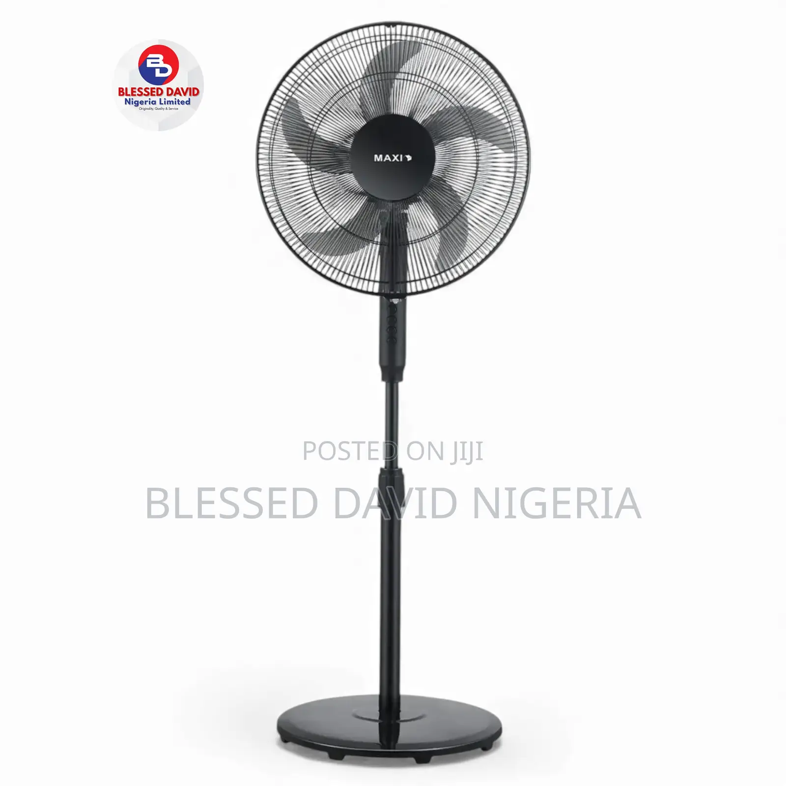 Maxi Standing Fan 16 Inch Black (40-25j)