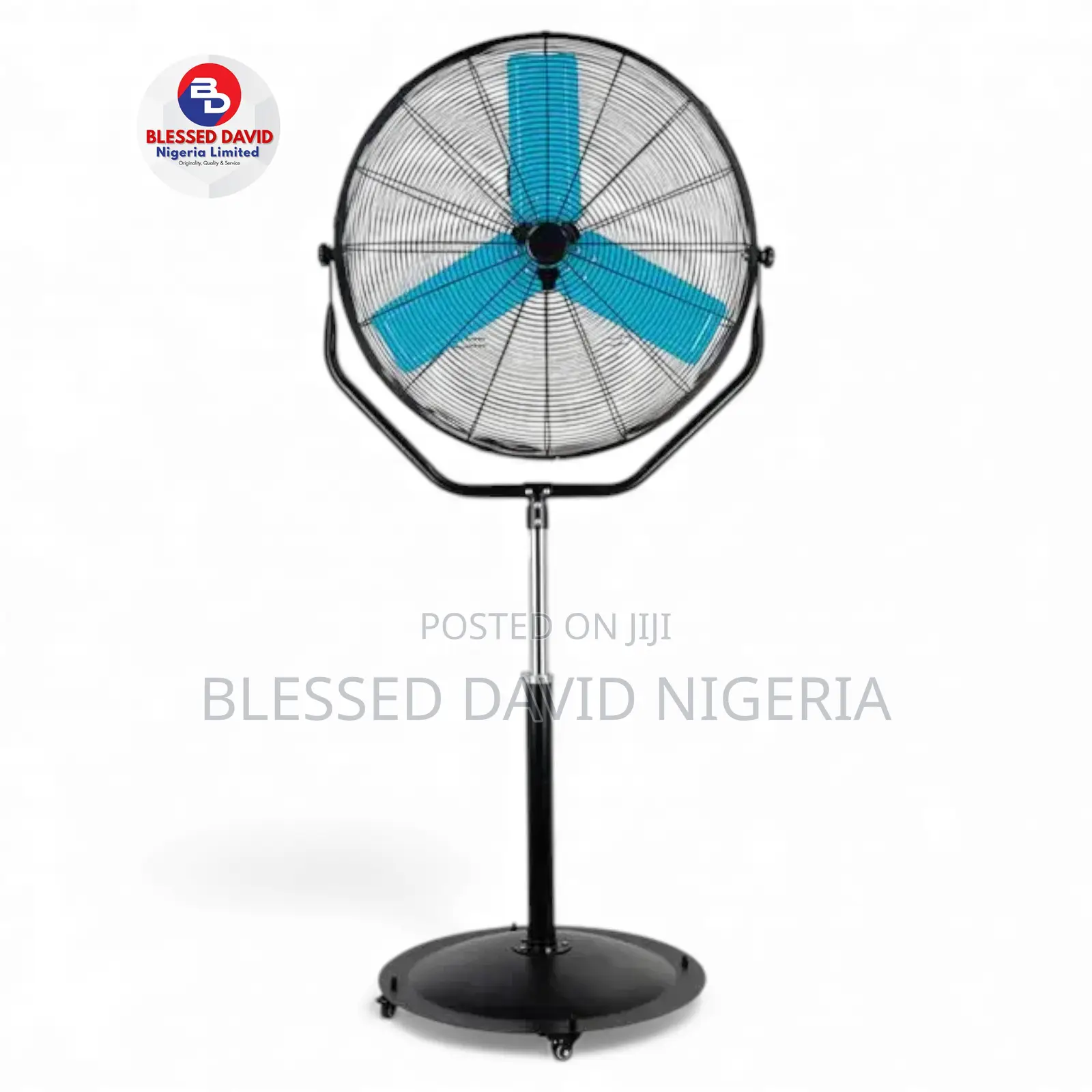 Maxi Standing Industrial Fan 30 Inch Black (Kys-vf-30sm)